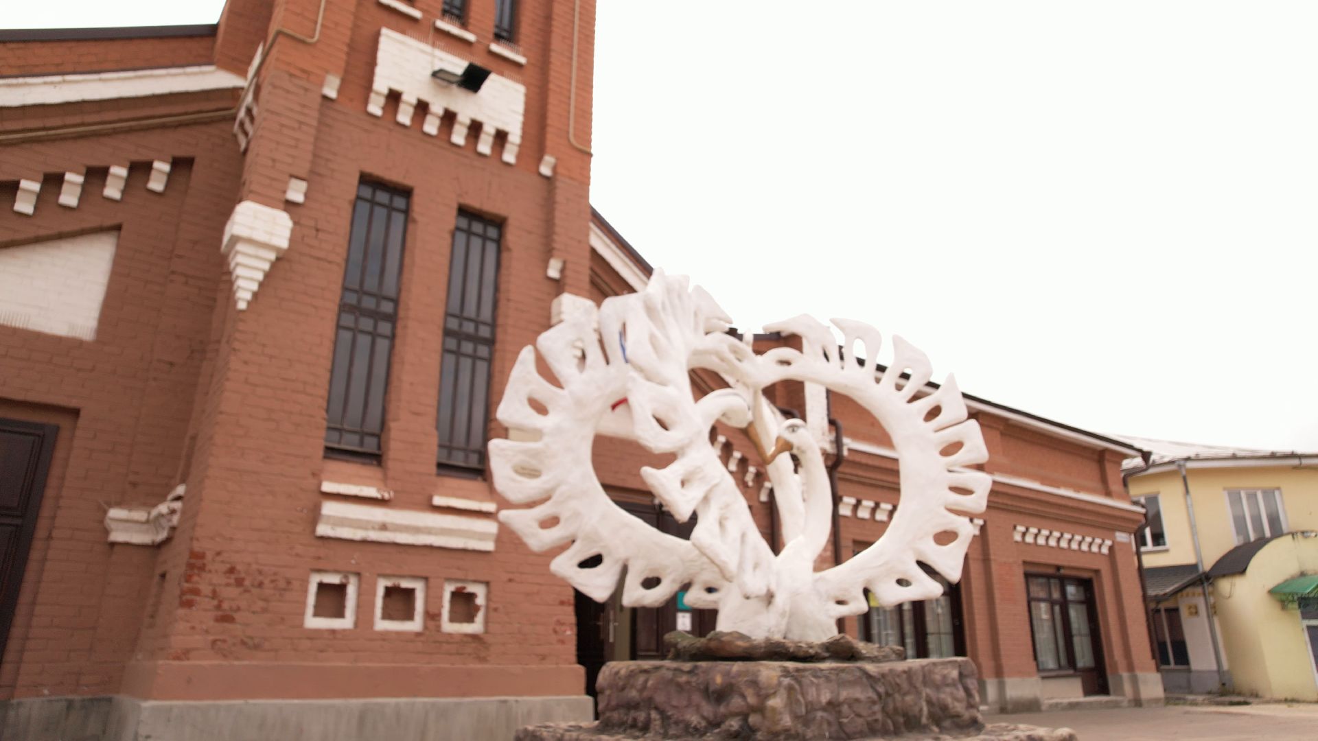 Талдом, культура, архитектура,видео с коптера,