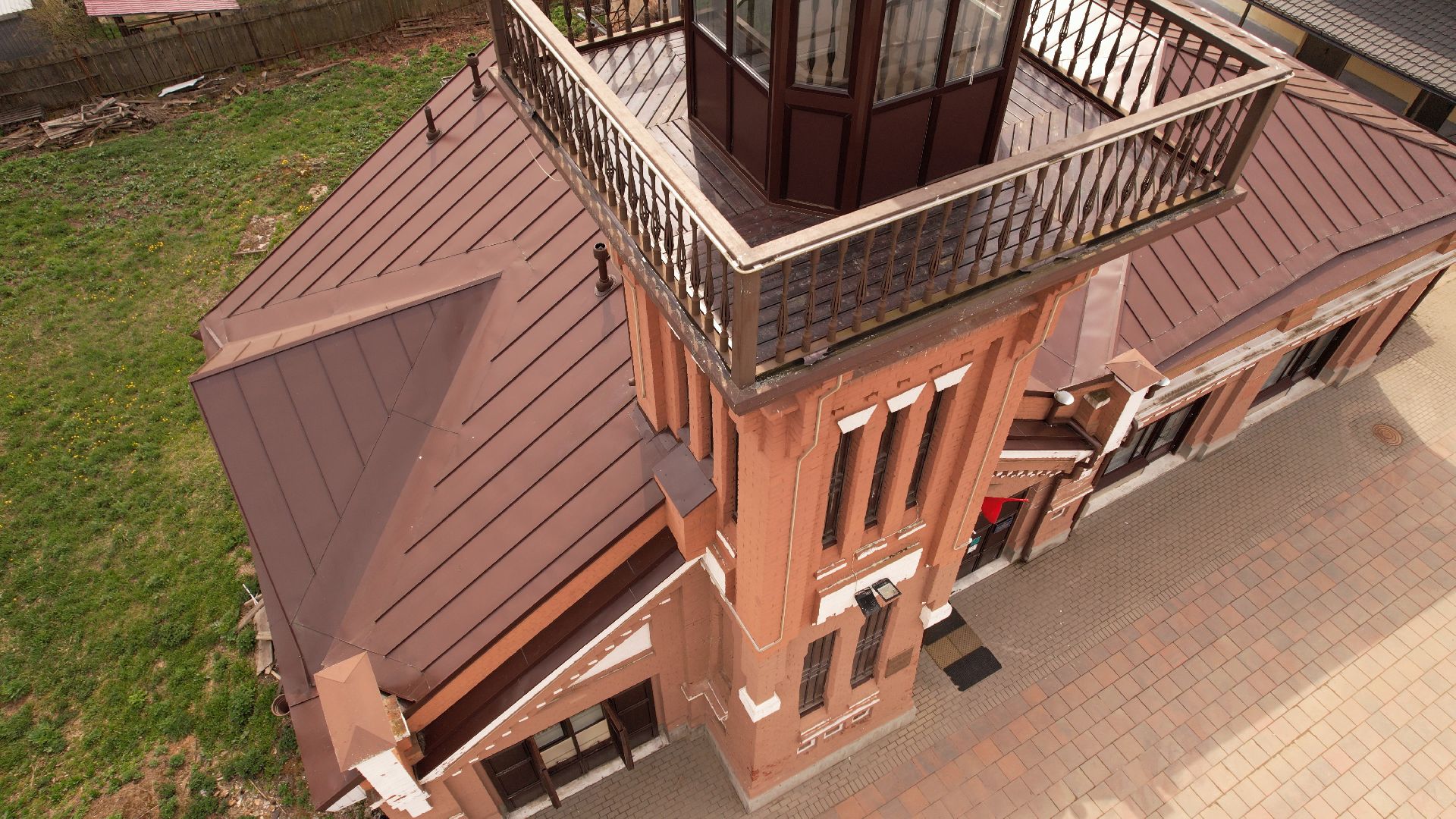 Талдом, культура, архитектура,видео с коптера,