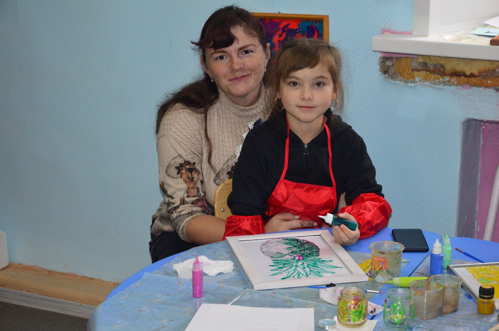 шатура, шатурторф, дом культуры, витражная роспись, ИЗО, студия,