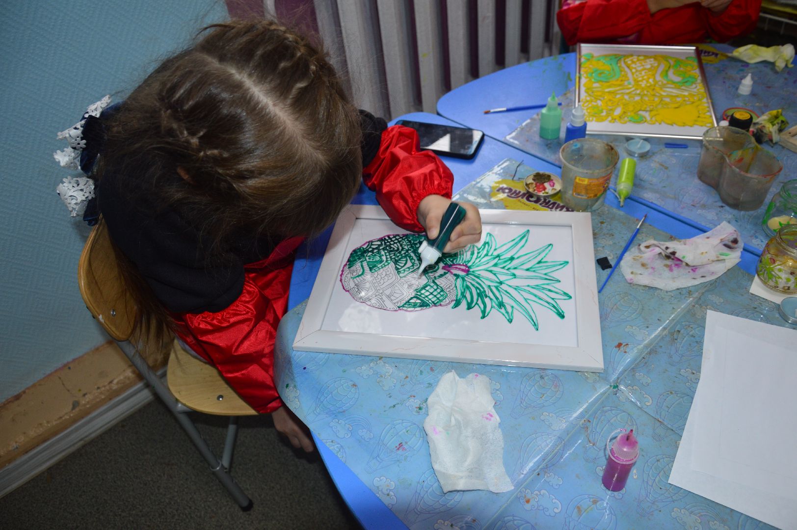 шатура, шатурторф, дом культуры, витражная роспись, ИЗО, студия,