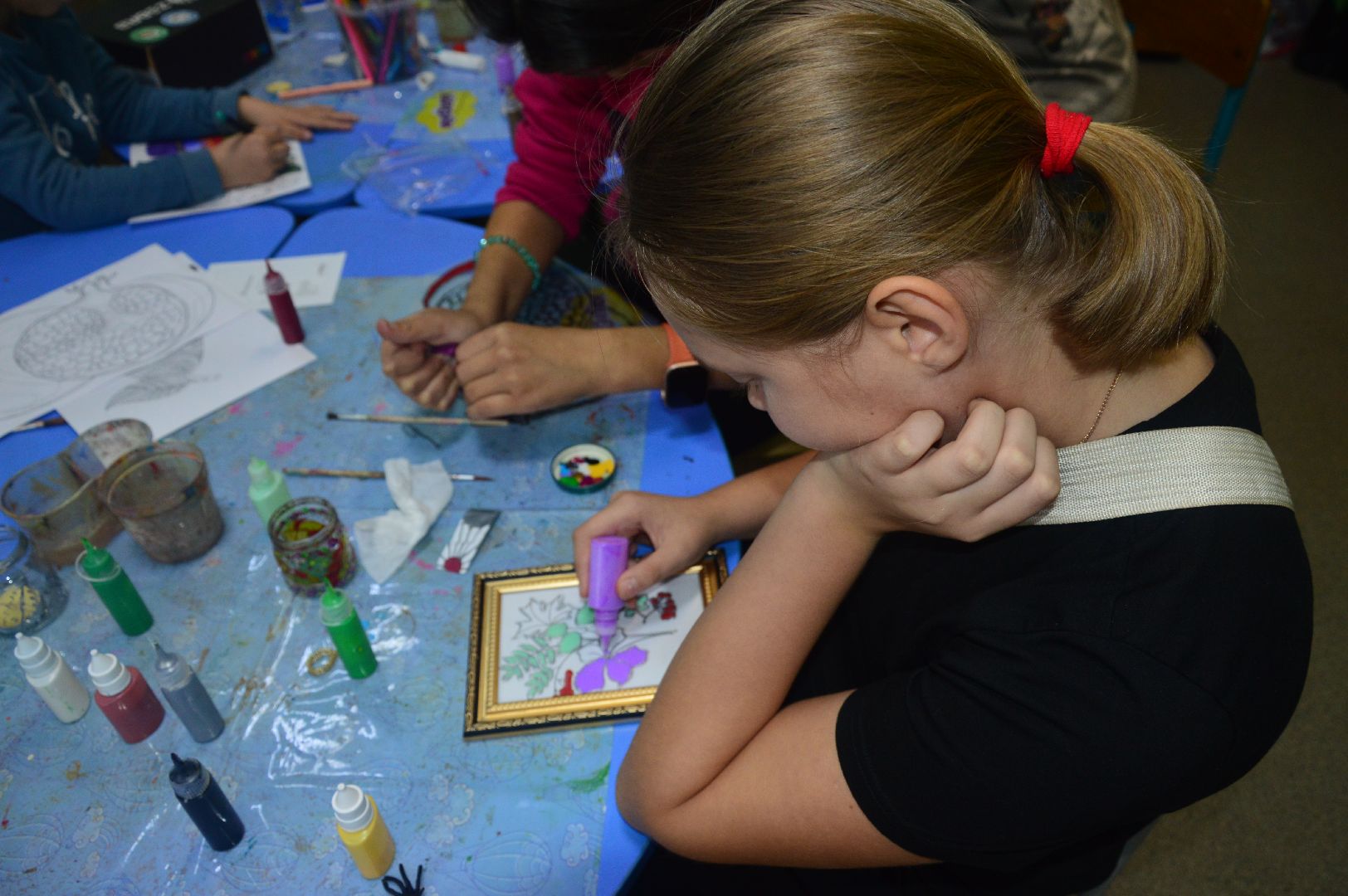 шатура, шатурторф, дом культуры, витражная роспись, ИЗО, студия,