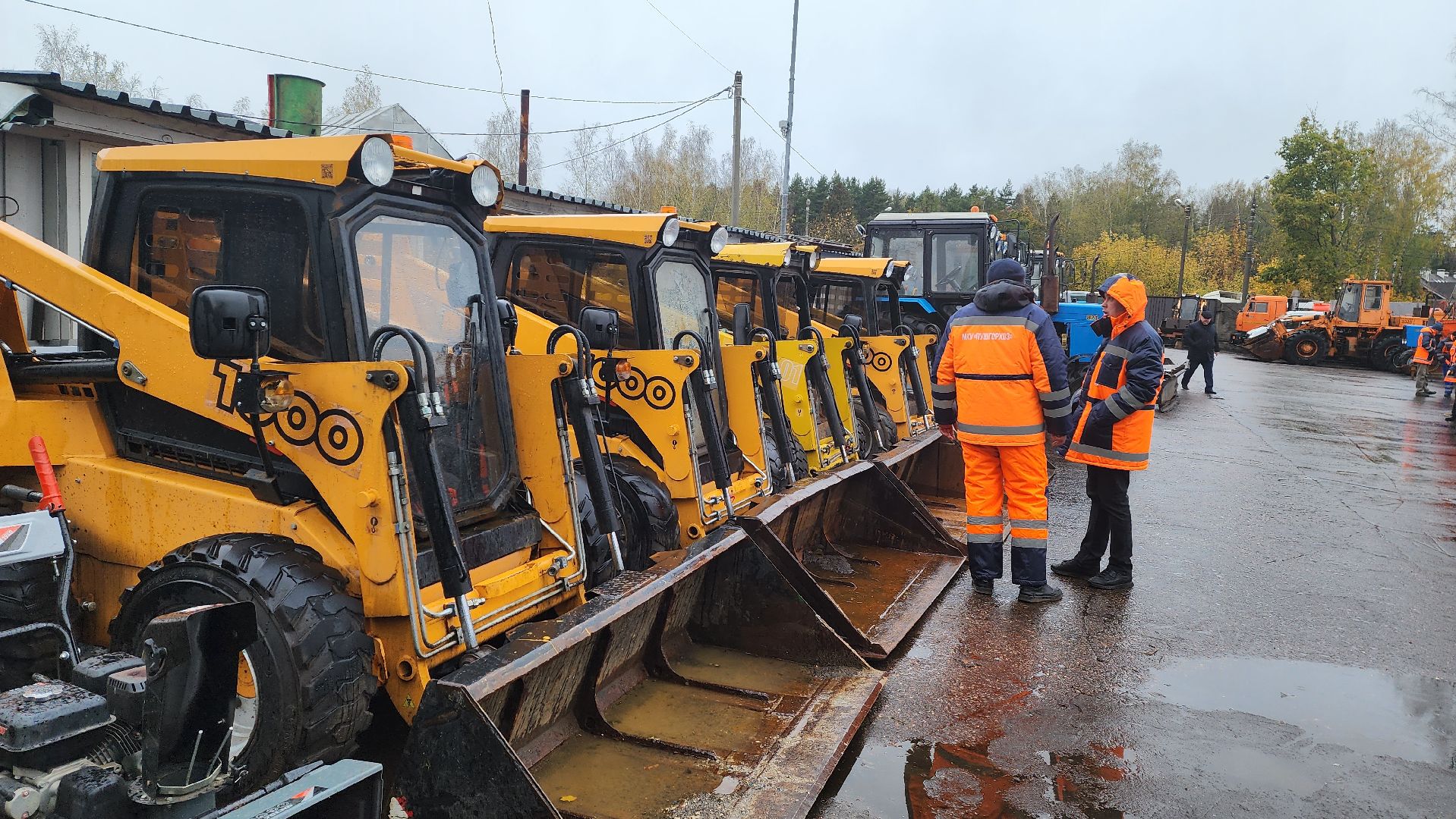 подмосковье, городской округ пушкинский, ивантеевка, ЖКХ, спецтехника, готовность,