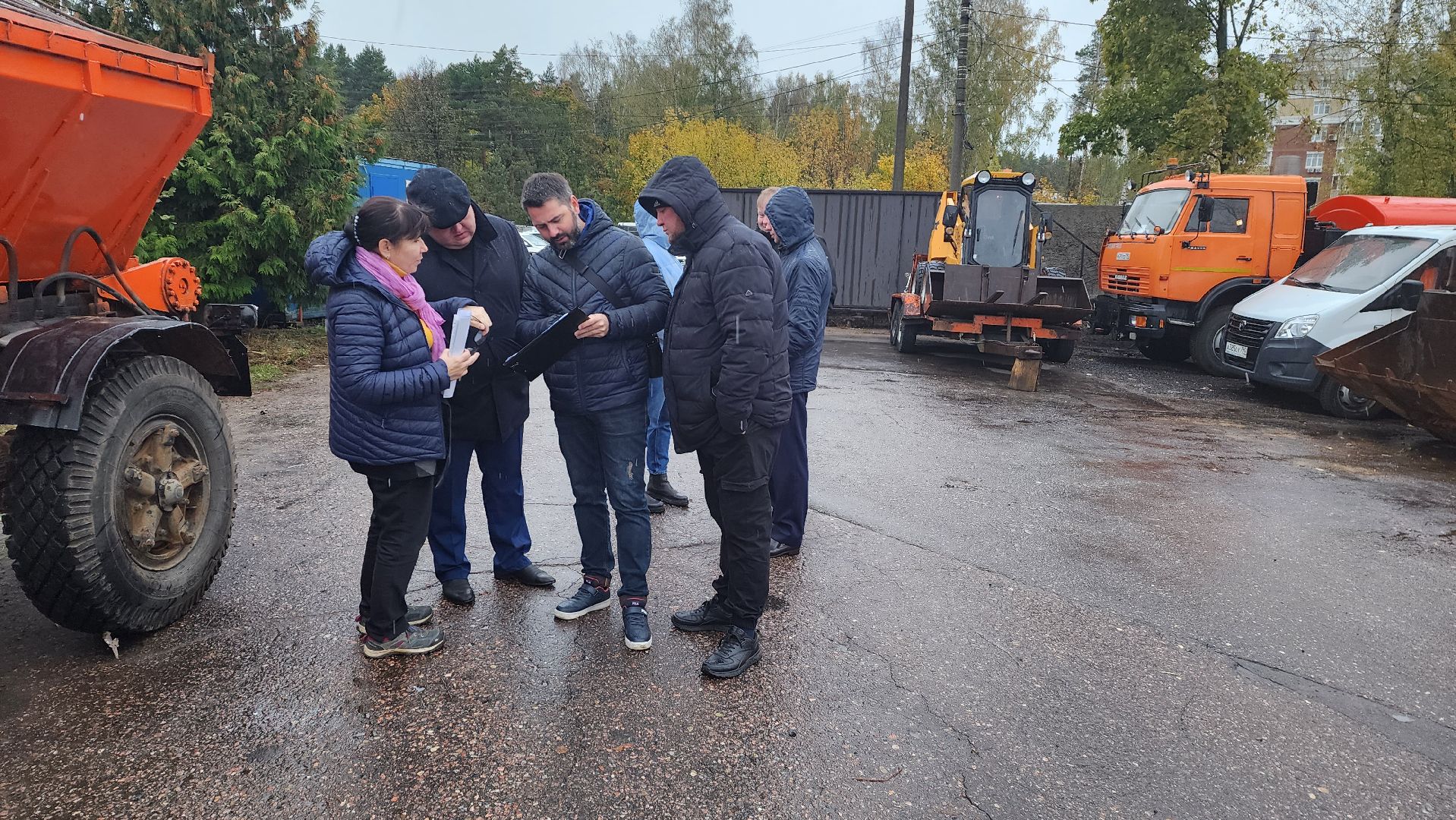 подмосковье, городской округ пушкинский, ивантеевка, ЖКХ, спецтехника, готовность,