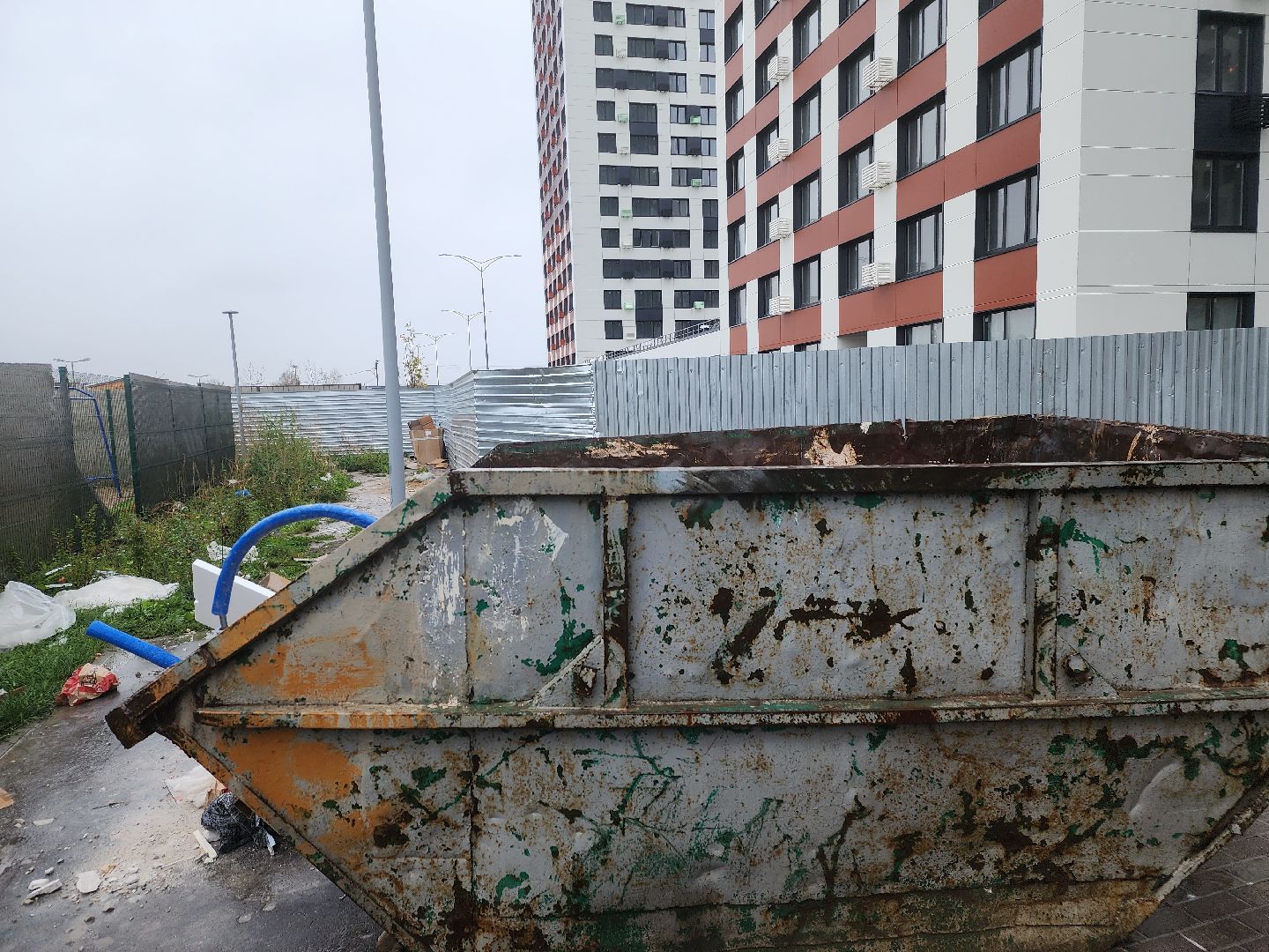 долгопрудный, ТКО, мусор, контейнерная площадка, ЖК Бригантина,