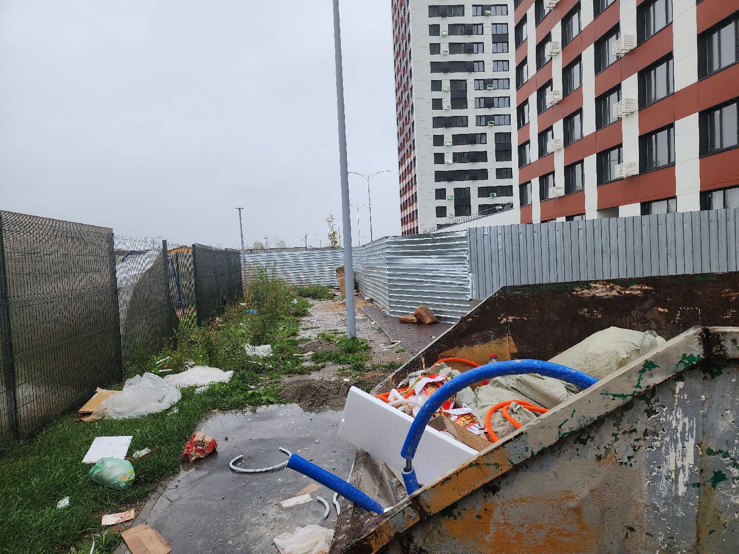 долгопрудный, ТКО, мусор, контейнерная площадка, ЖК Бригантина,