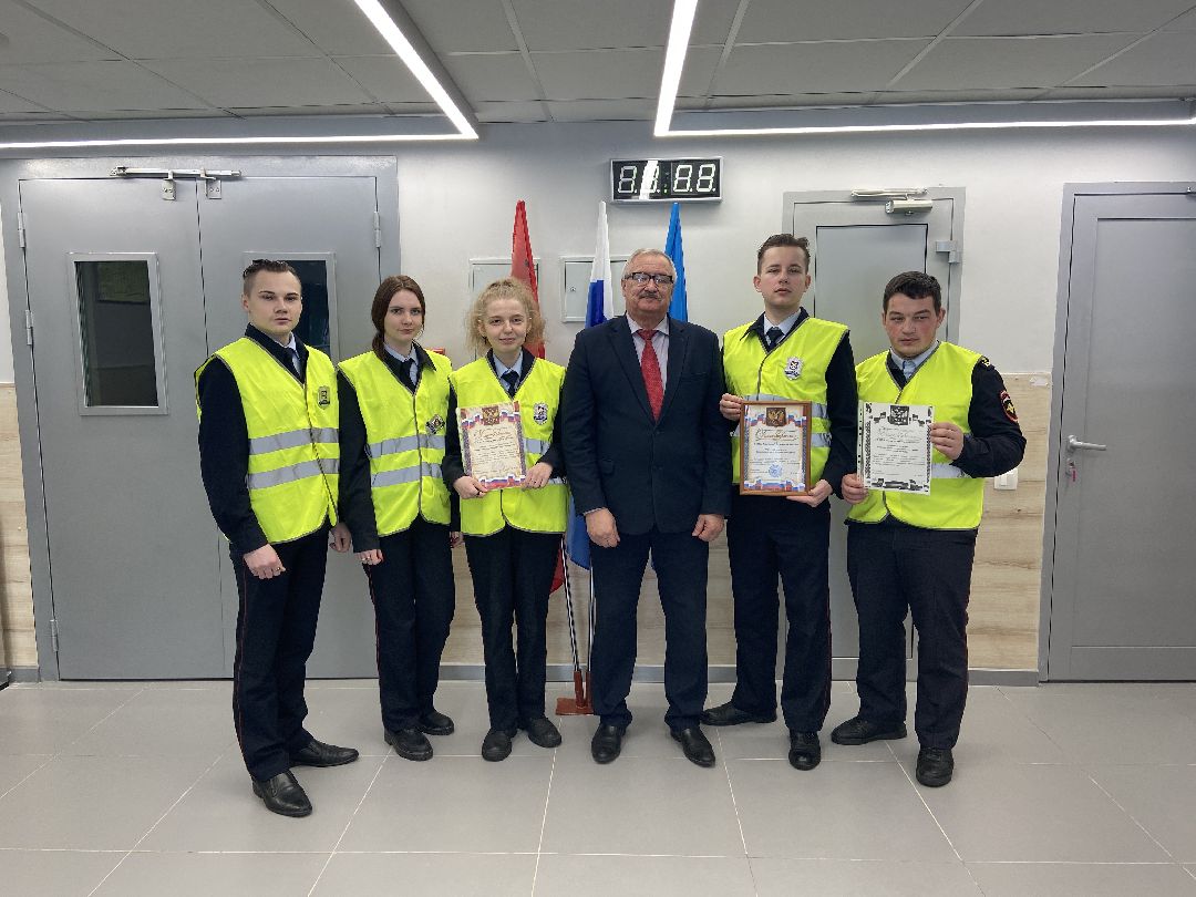 Волоколамск, дружинник, награда, студенты, колледж