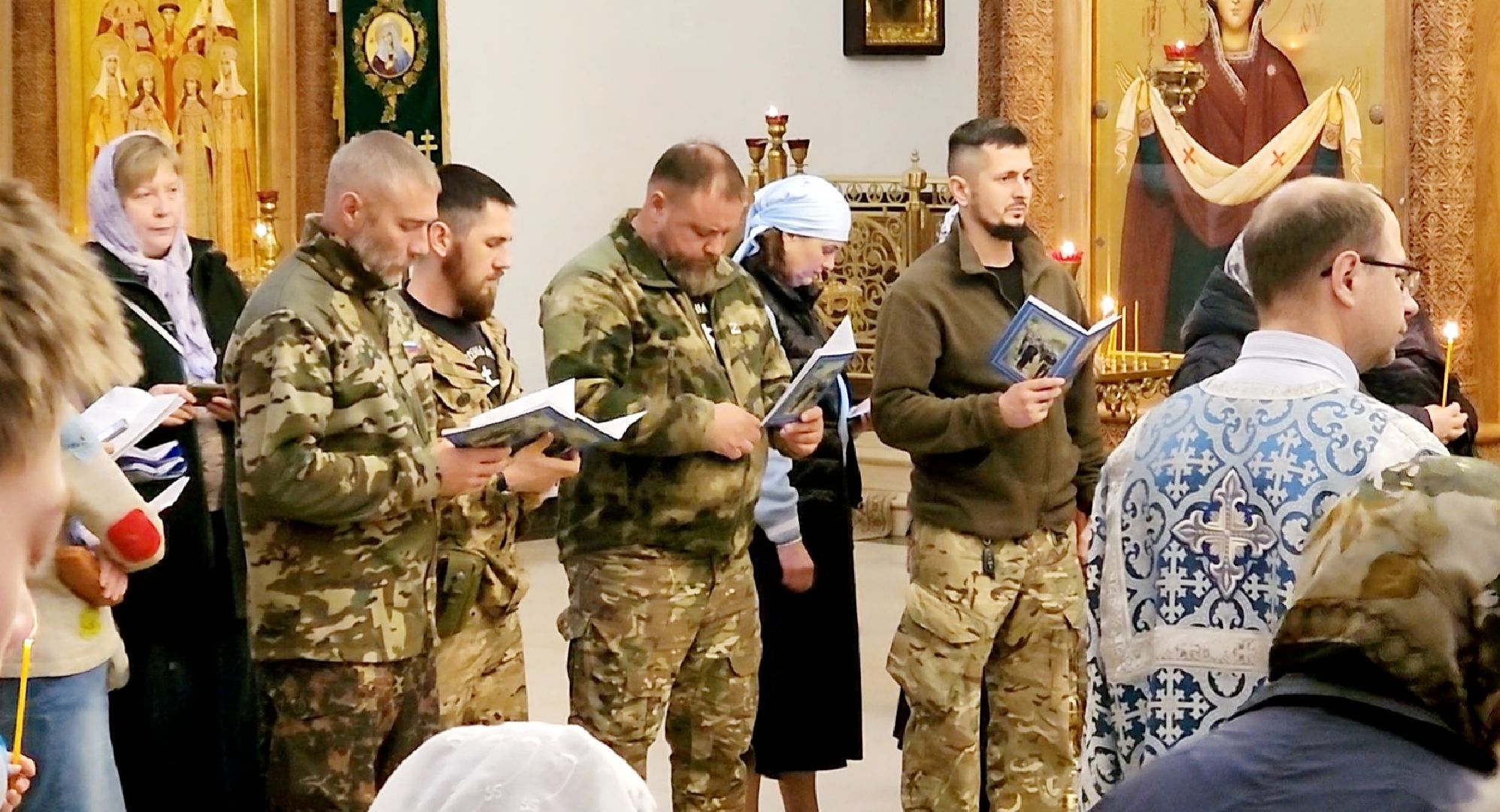 Одинцово, икона, святыня, крестный ход, лесной городок,казаки,