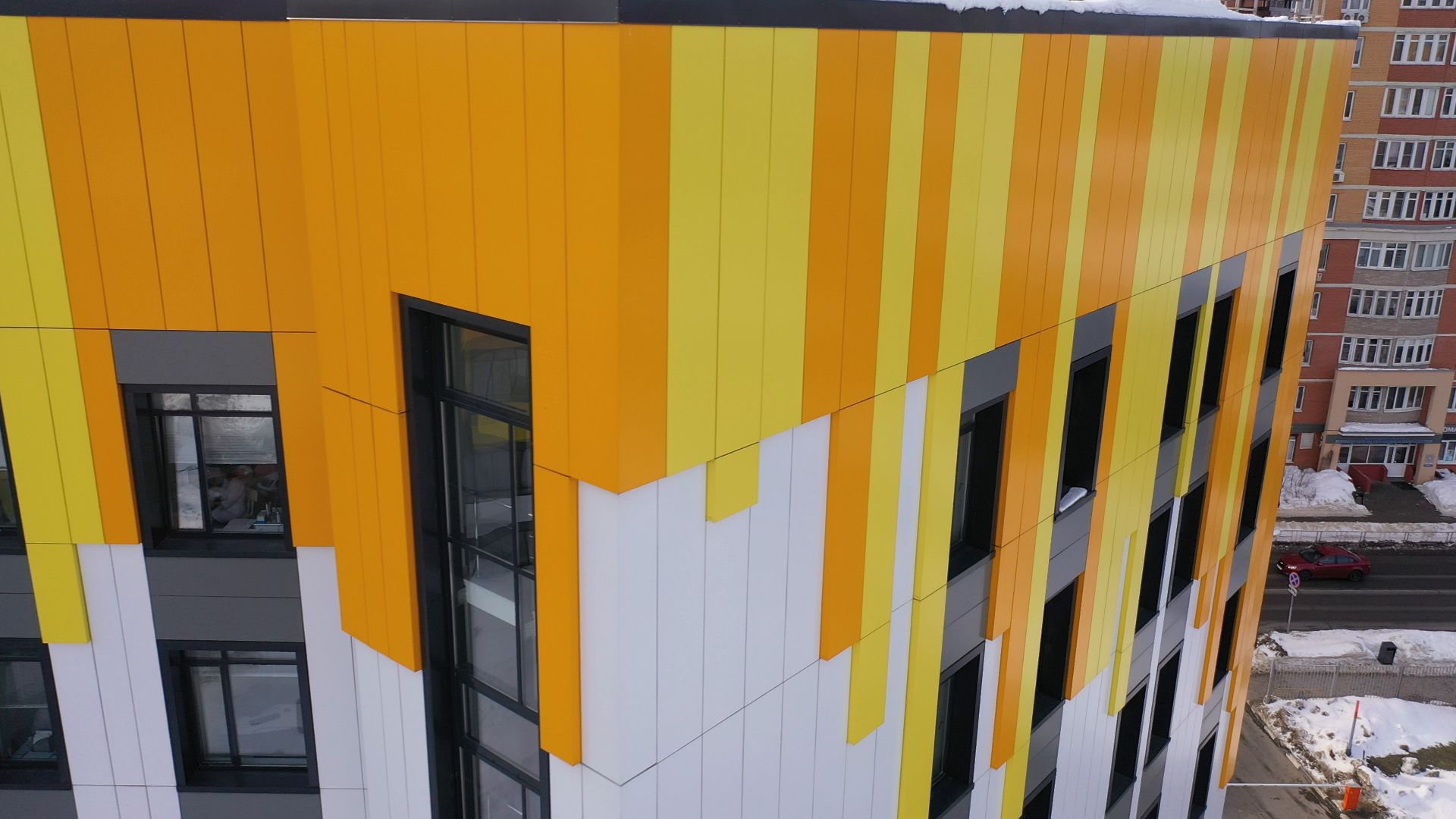 одинцово, поликлиника, диабет,видео с коптера,