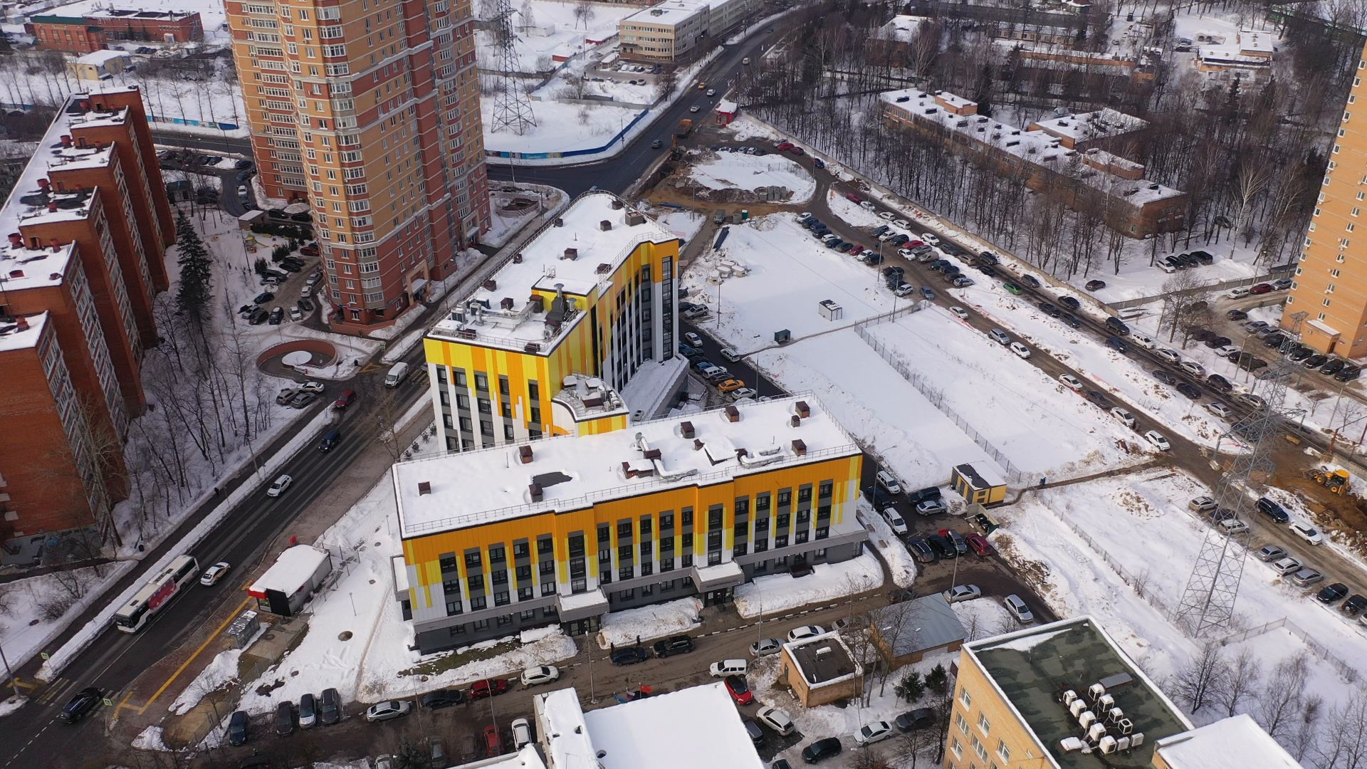 одинцово, поликлиника, диабет,видео с коптера,