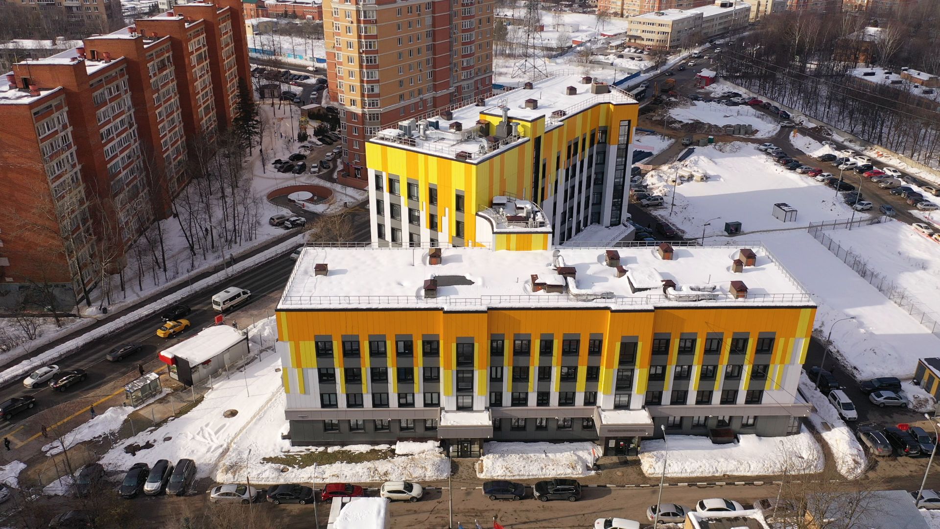 одинцово, поликлиника, диабет,видео с коптера,