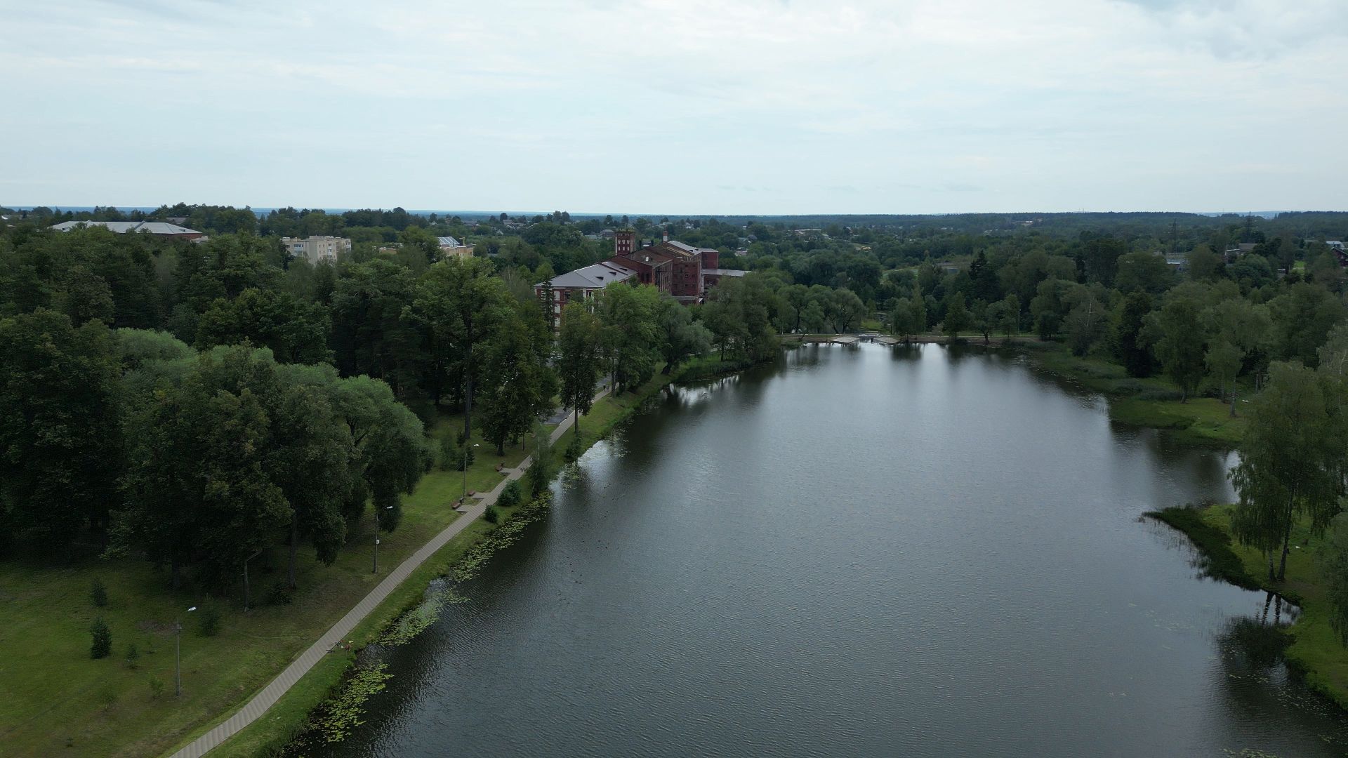 Высоковск, реставрация, культура,видео с коптера,