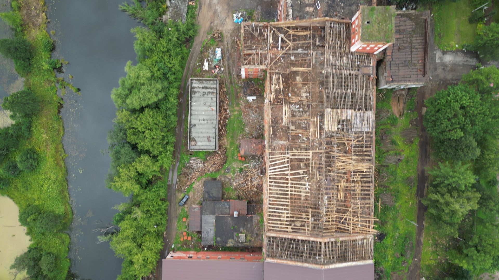 Высоковск, реставрация, культура,видео с коптера,