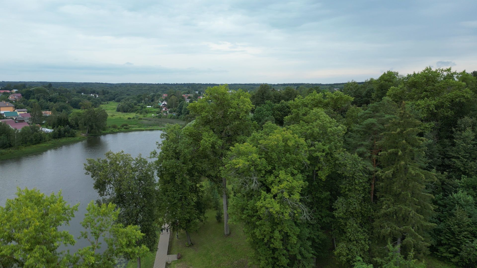 Высоковск, реставрация, культура,видео с коптера,