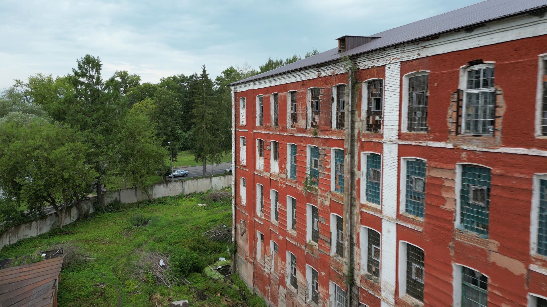 Высоковск, реставрация, культура,видео с коптера,