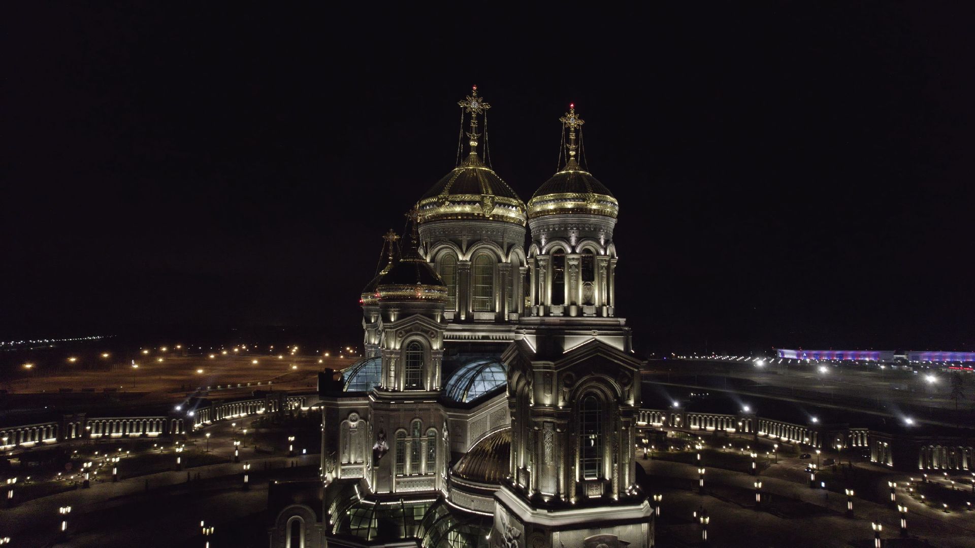 храм, патриот, военные,видео с коптера,