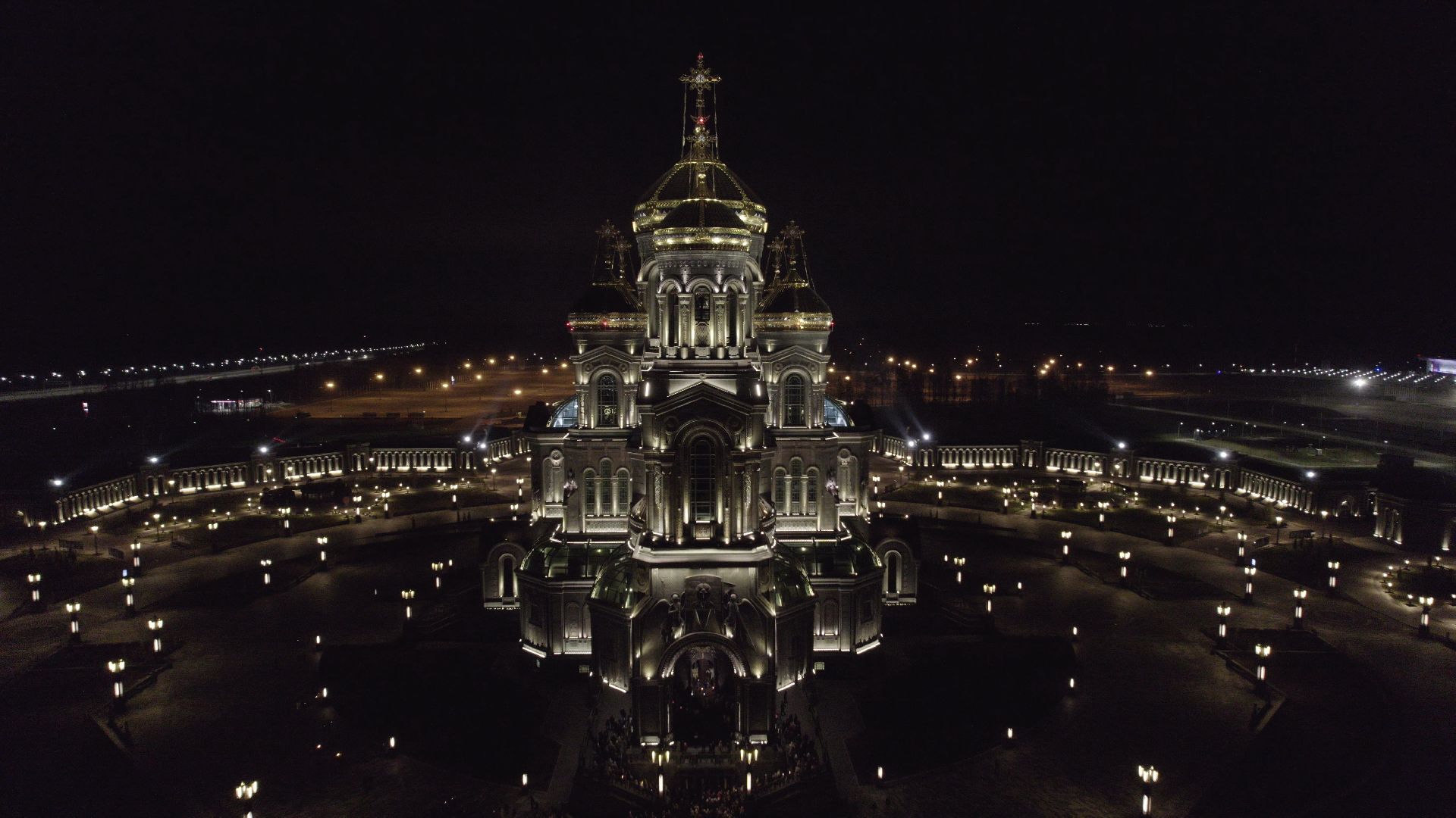 храм, патриот, военные,видео с коптера,