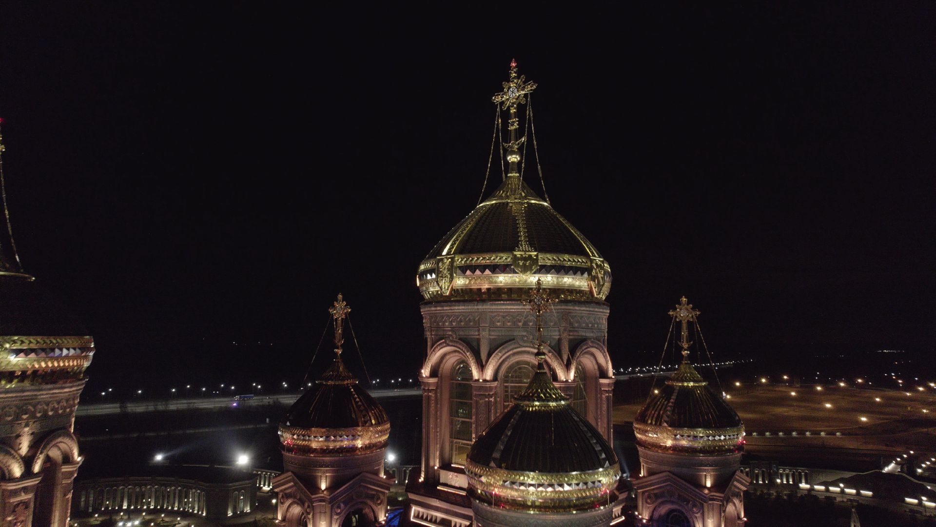 храм, патриот, военные,видео с коптера,