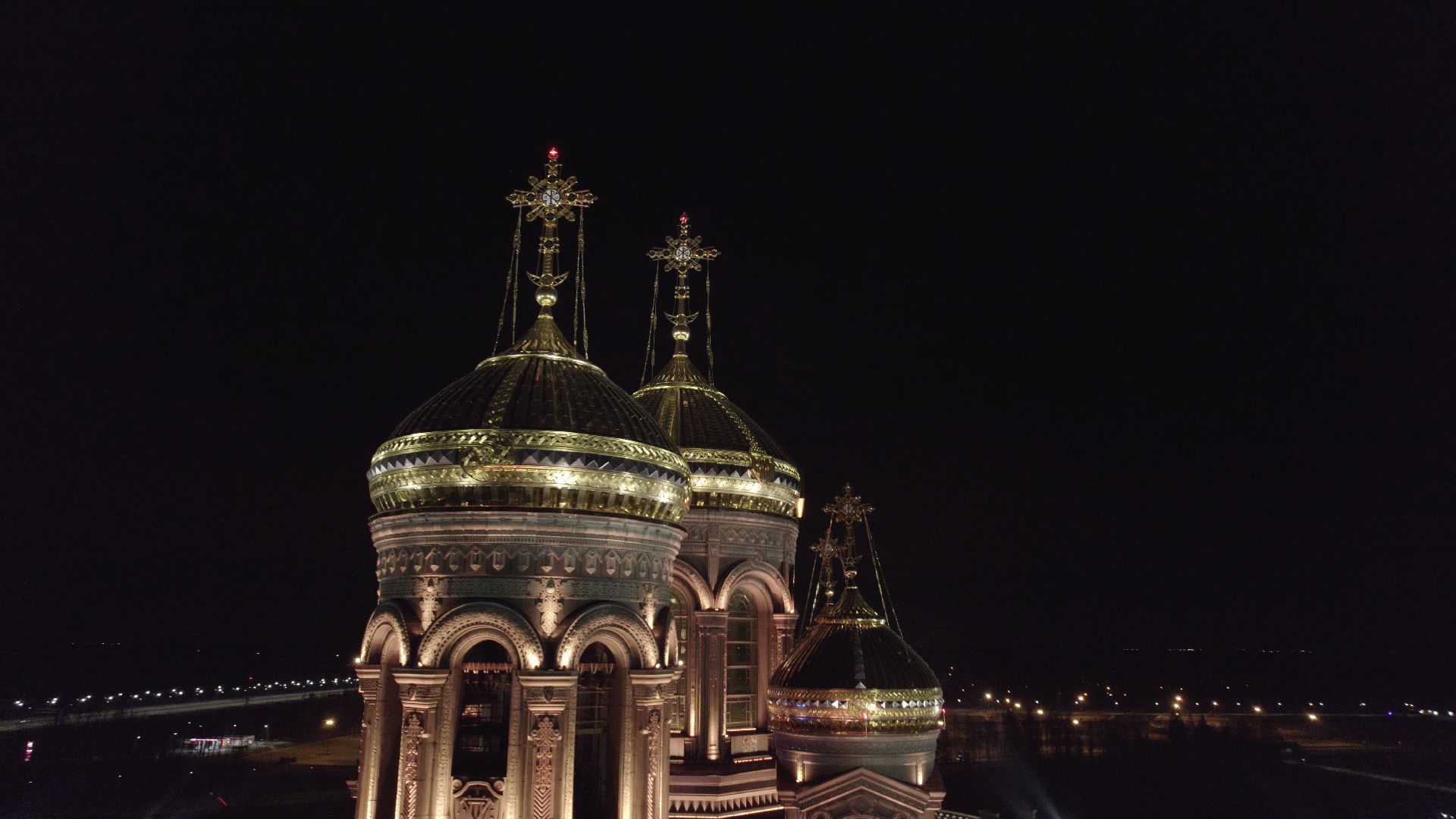 храм, патриот, военные,видео с коптера,