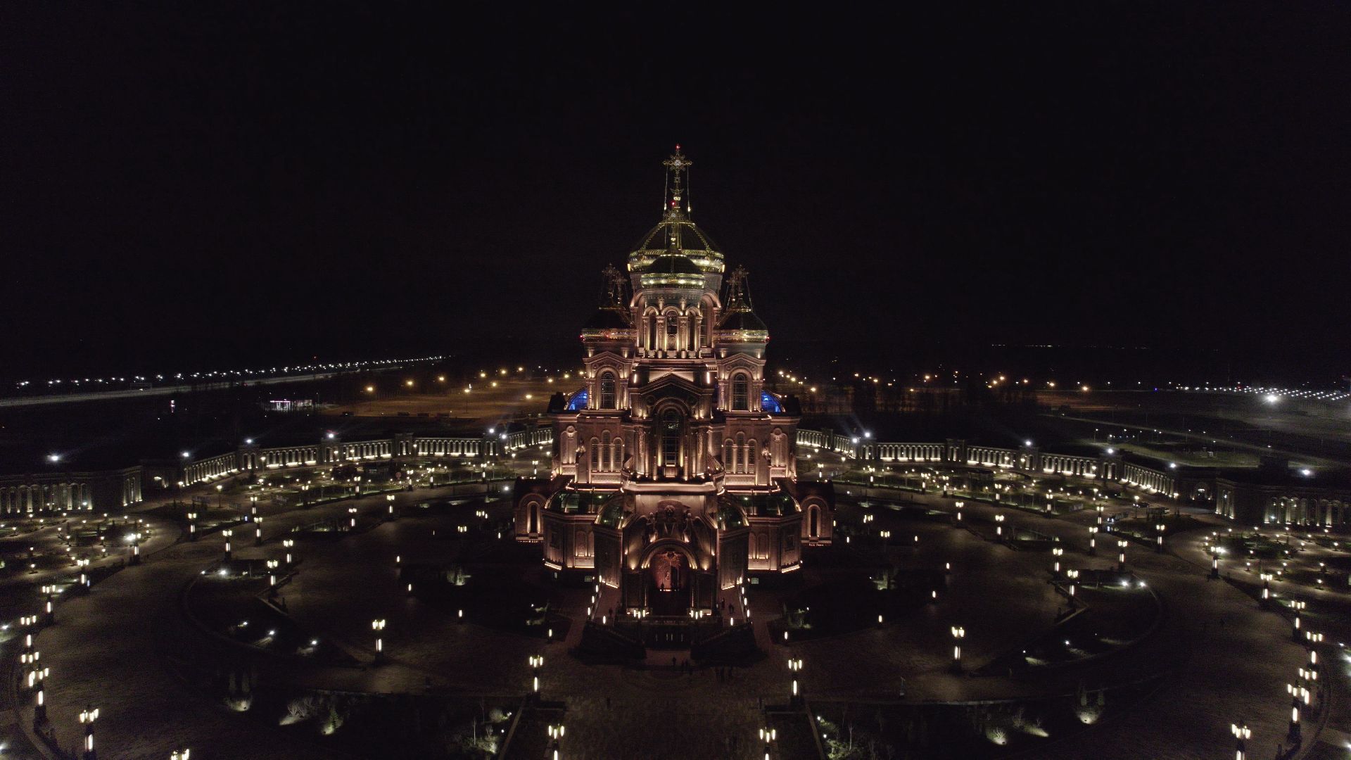 храм, патриот, военные,видео с коптера,