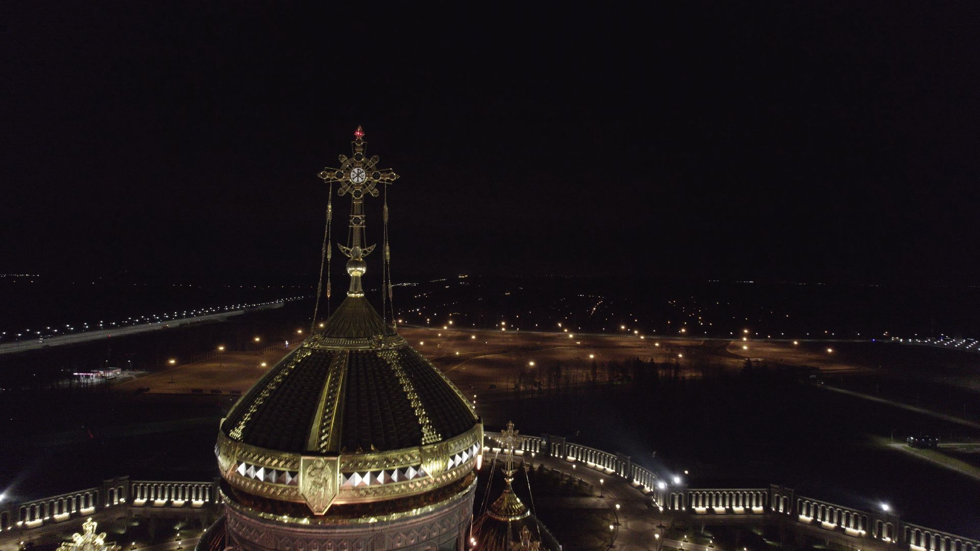 храм, патриот, военные,видео с коптера,