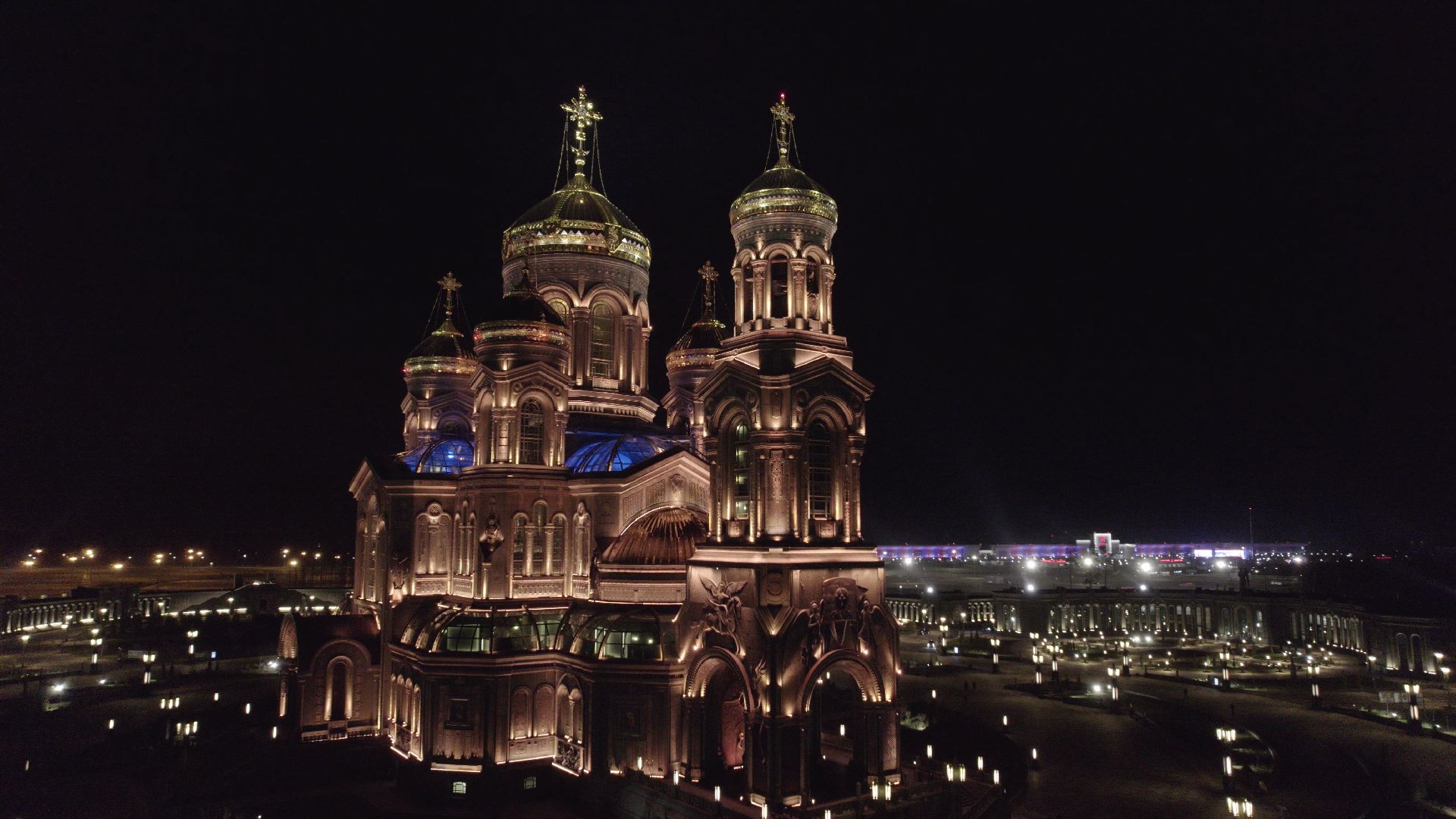 храм, патриот, военные,видео с коптера,