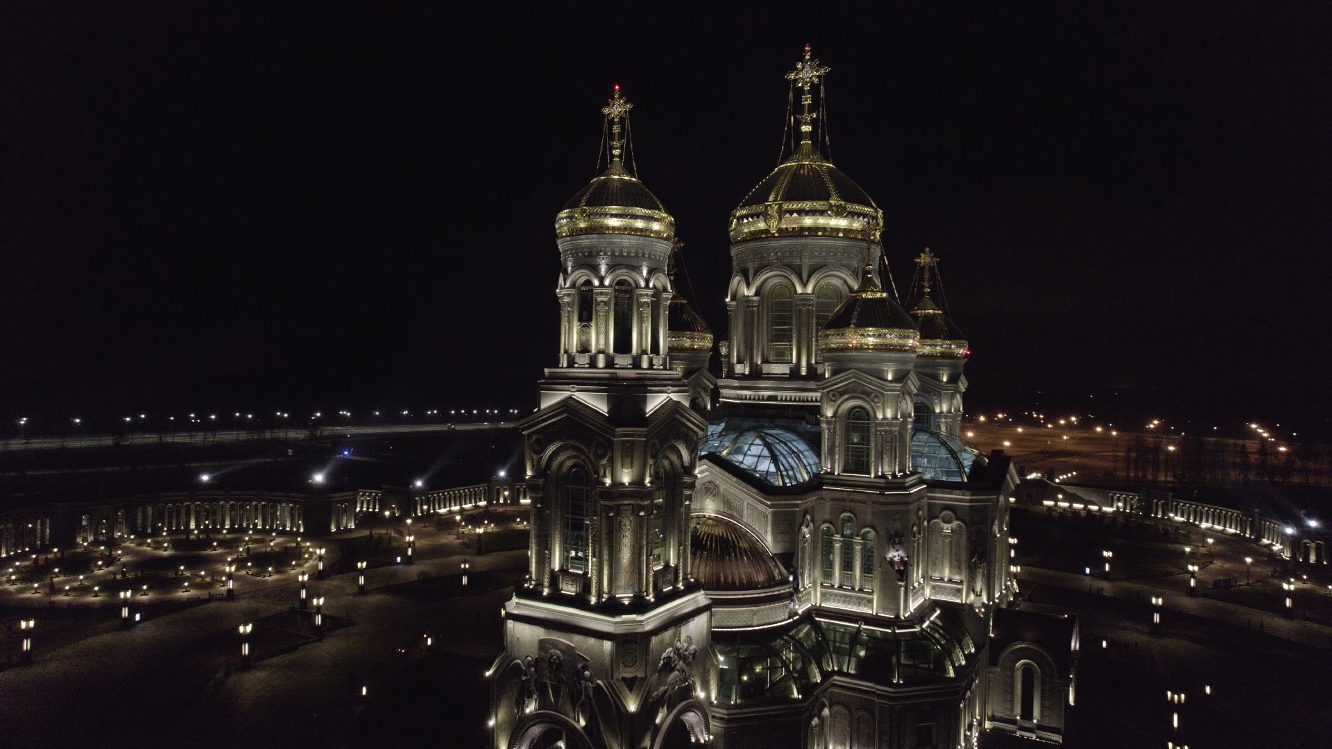 храм, патриот, военные,видео с коптера,