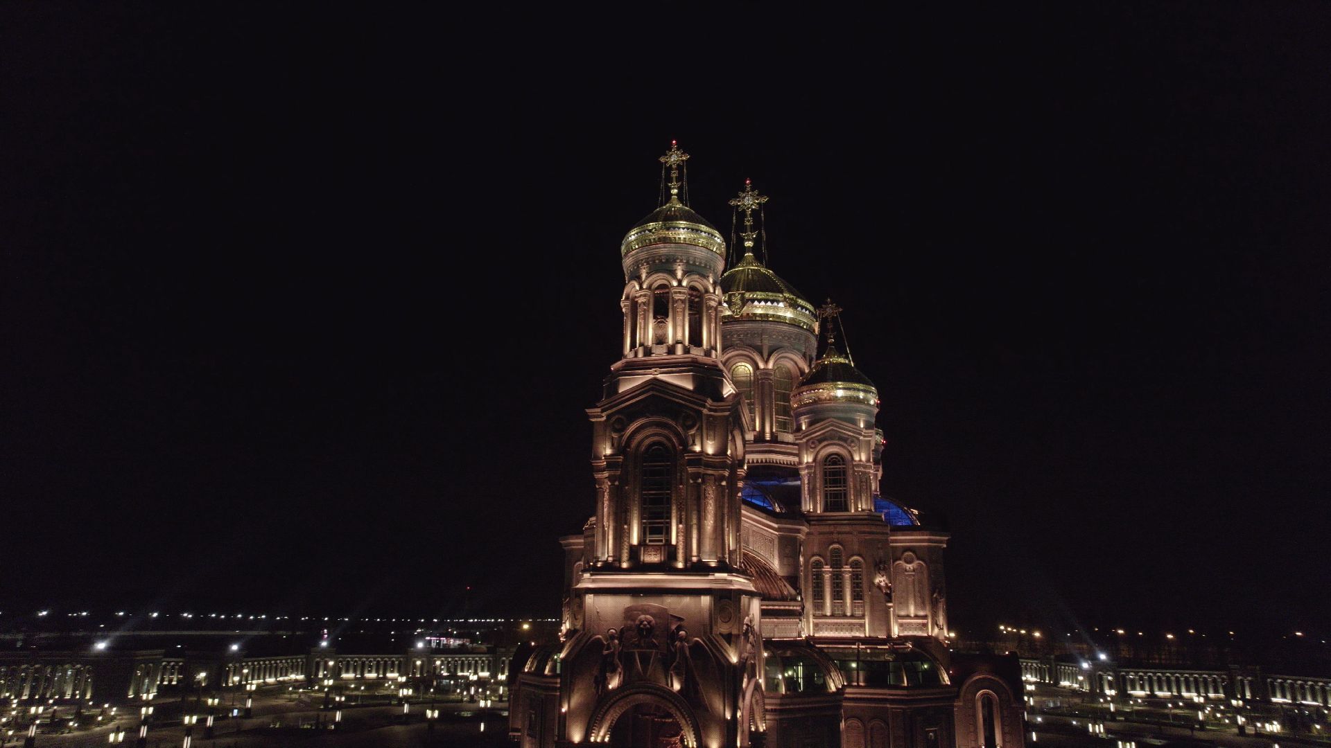 храм, патриот, военные,видео с коптера,