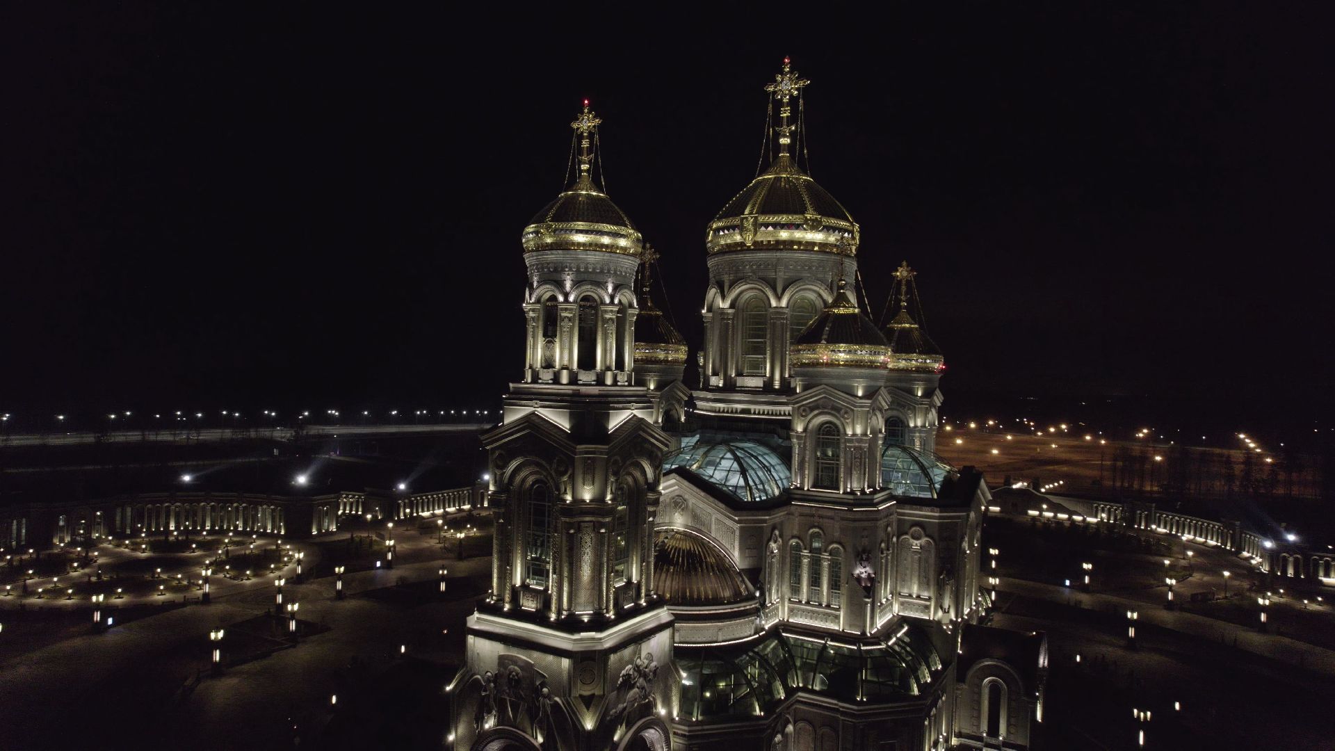 храм, патриот, военные,видео с коптера,