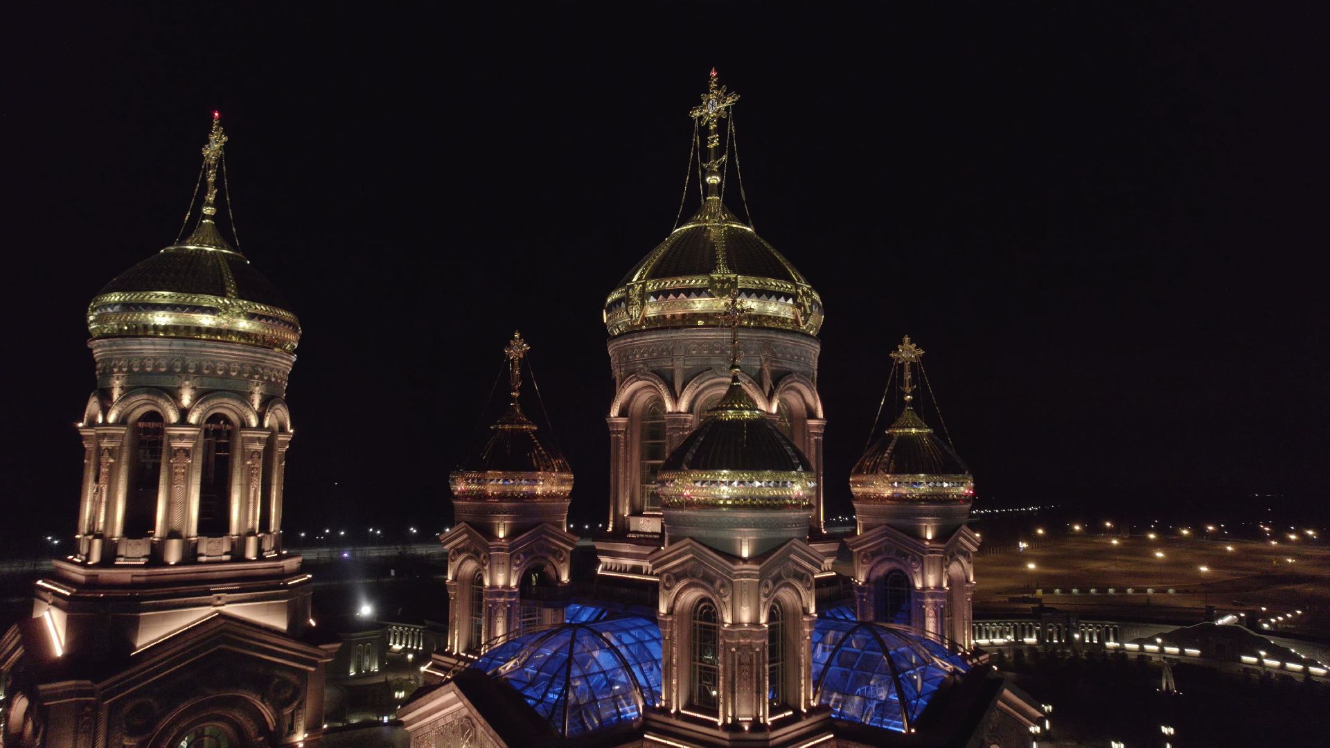 храм, патриот, военные,видео с коптера,