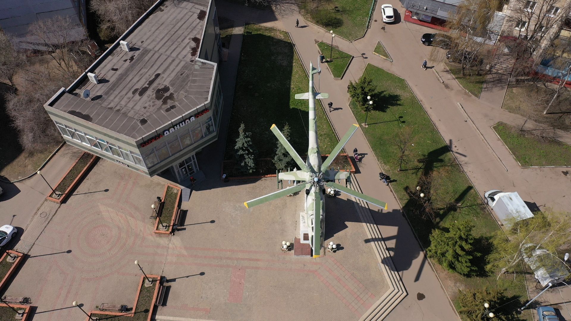 Люберцы, война, памятник,видео с коптера,