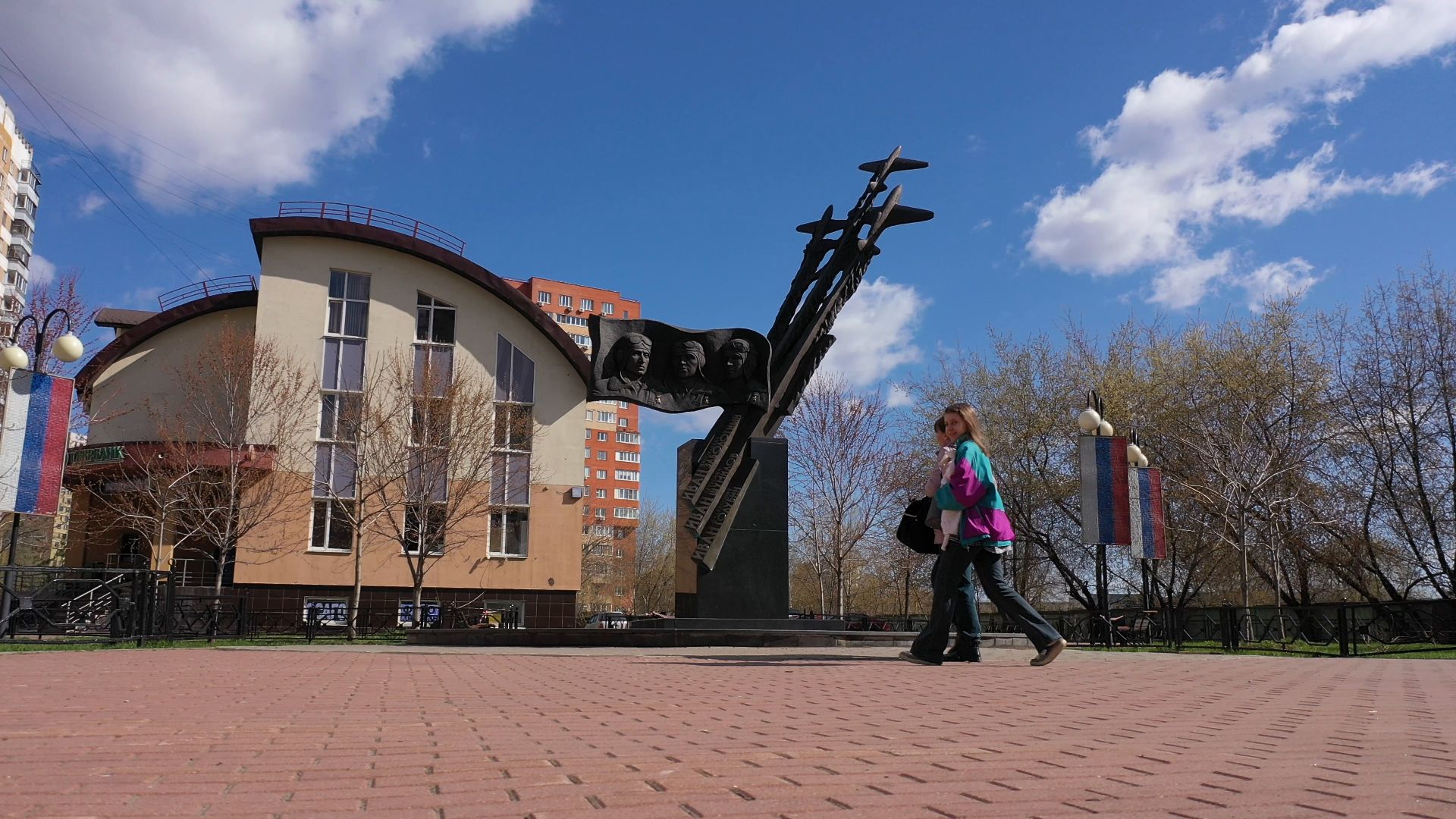 Люберцы, война, памятник,видео с коптера,