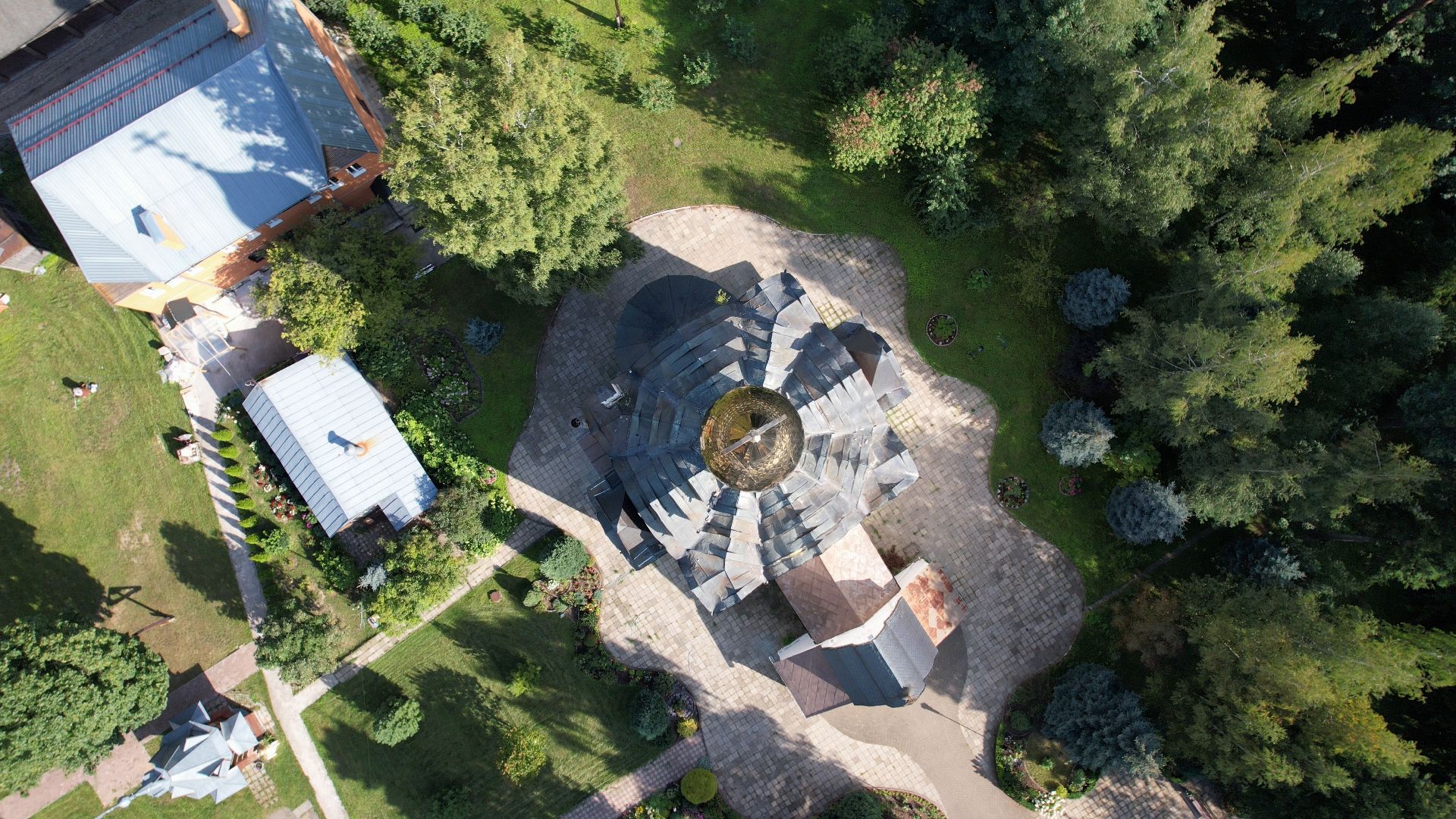 пушкино, храм, церковь,видео с коптера,