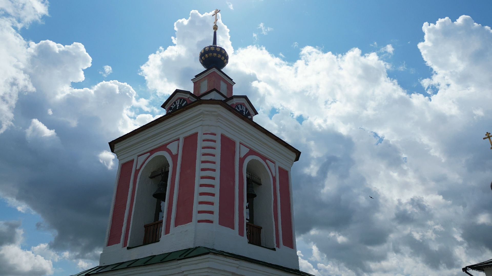 ступино, монастырь, икона,видео с коптера,