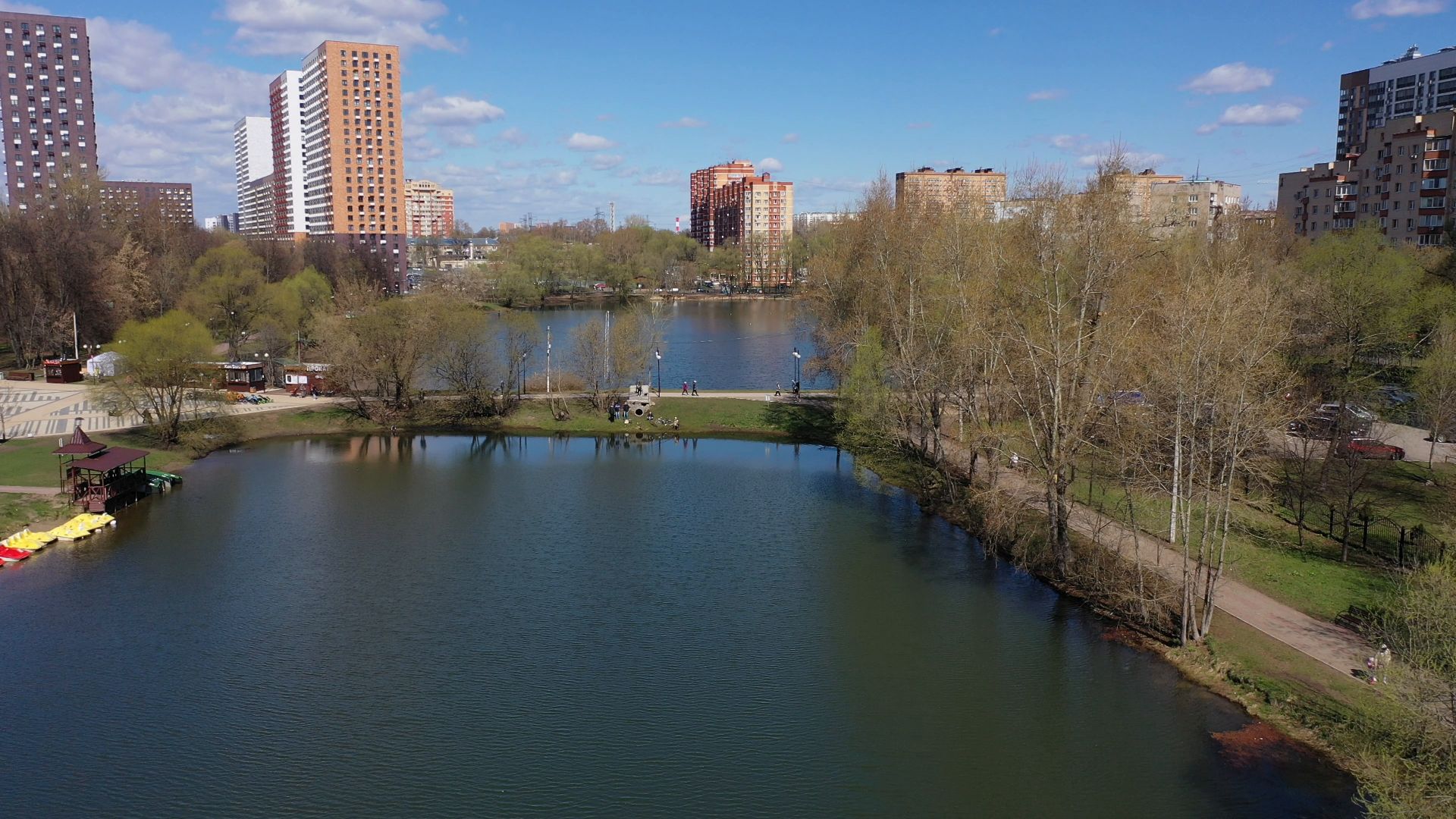 люберцы, благоустройство, культура,видео с коптера,