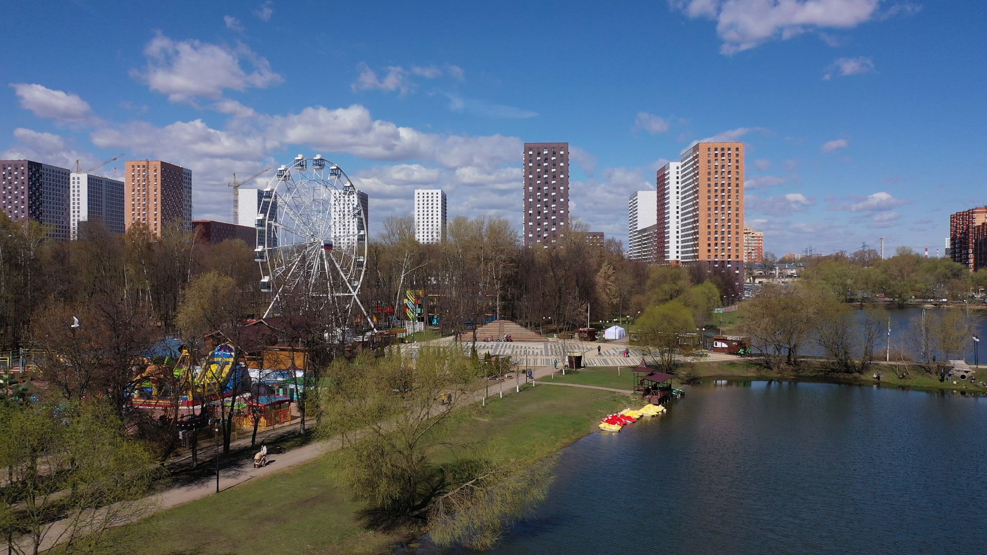 люберцы, благоустройство, культура,видео с коптера,