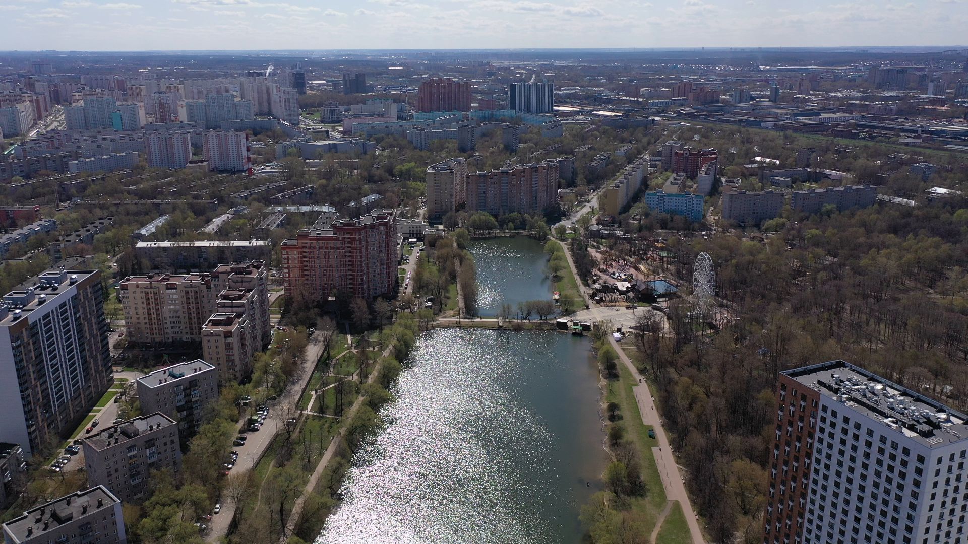 люберцы, благоустройство, культура,видео с коптера,