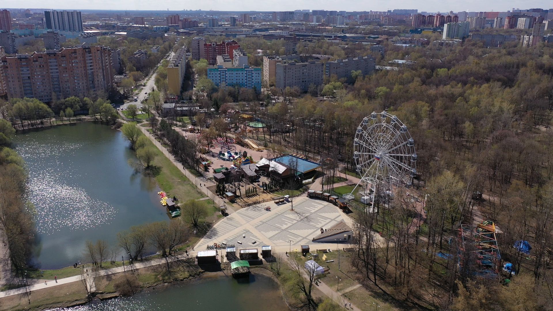 люберцы, благоустройство, культура,видео с коптера,