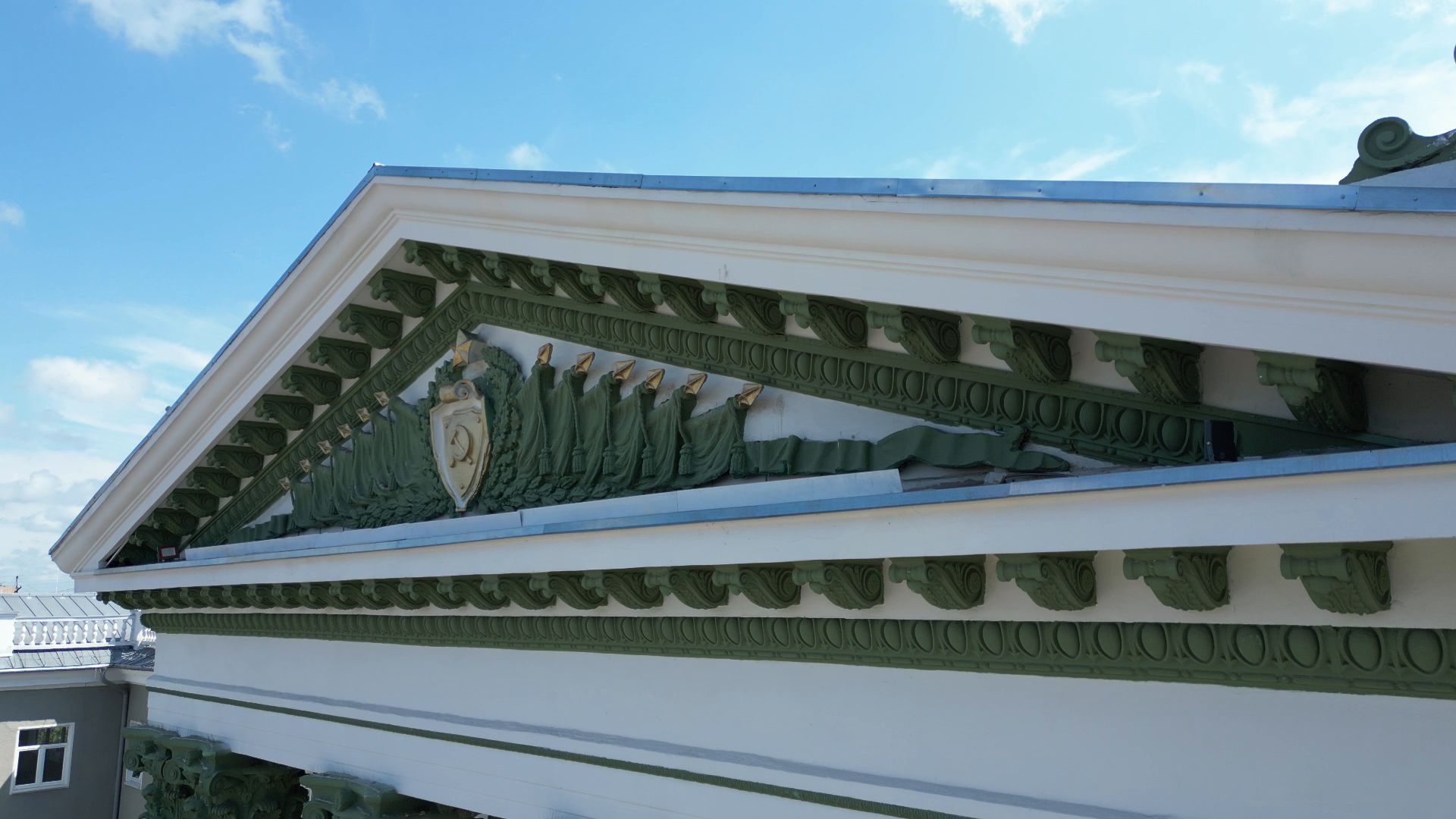 ступино, дк, дворец, ремонт,видео с коптера,