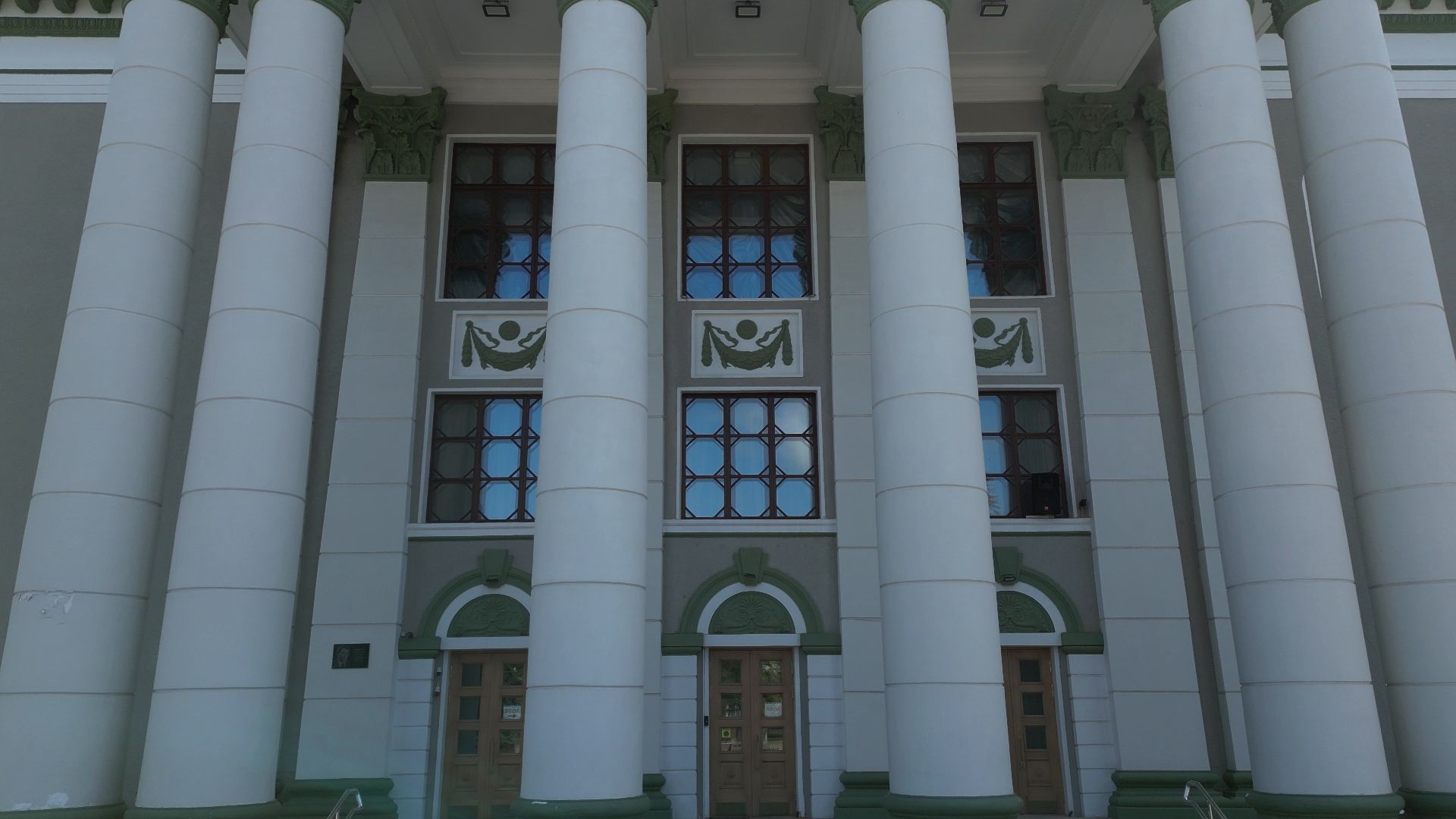 ступино, дк, дворец, ремонт,видео с коптера,