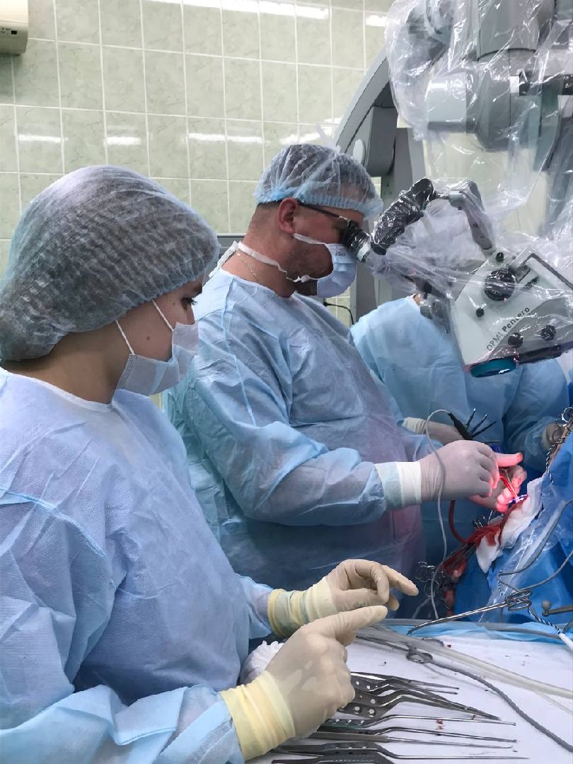 Медицина, Подольск, Подольская больница, Операция, Технологии, нейрохирургия,