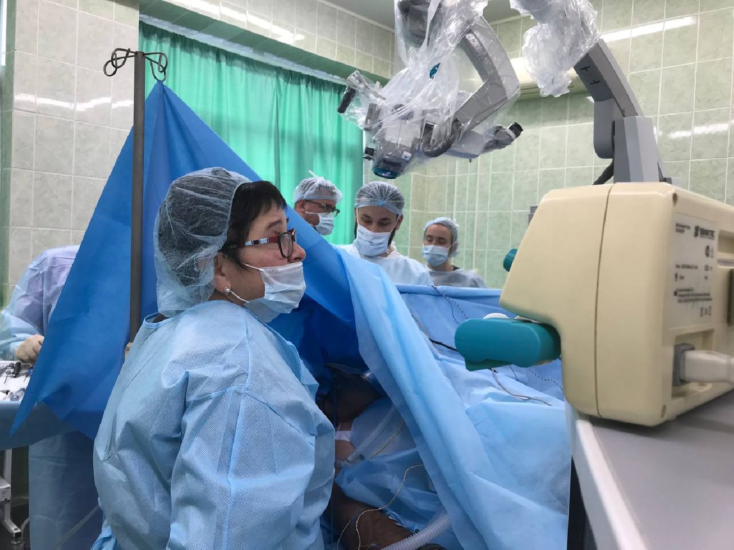 Медицина, Подольск, Подольская больница, Операция, Технологии, нейрохирургия,