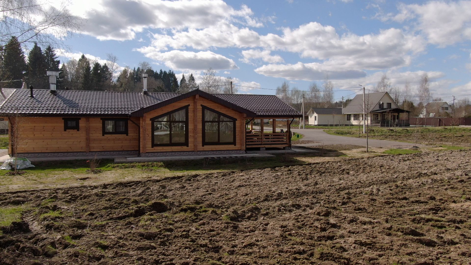 талдом, ферма, козы,видео с коптера,