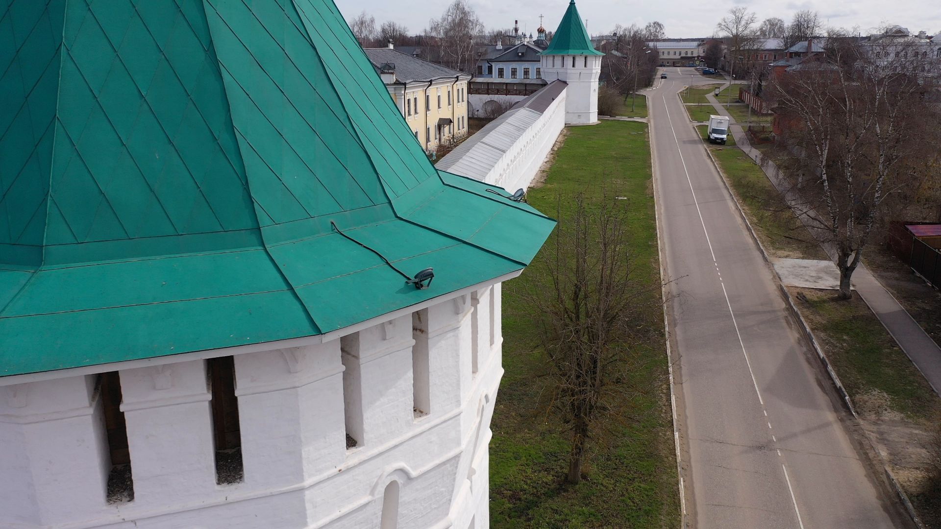 Серпухов, монастырь, культура,видео с коптера,