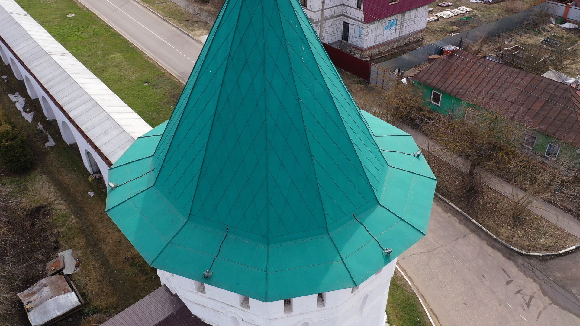 Серпухов, монастырь, культура,видео с коптера,