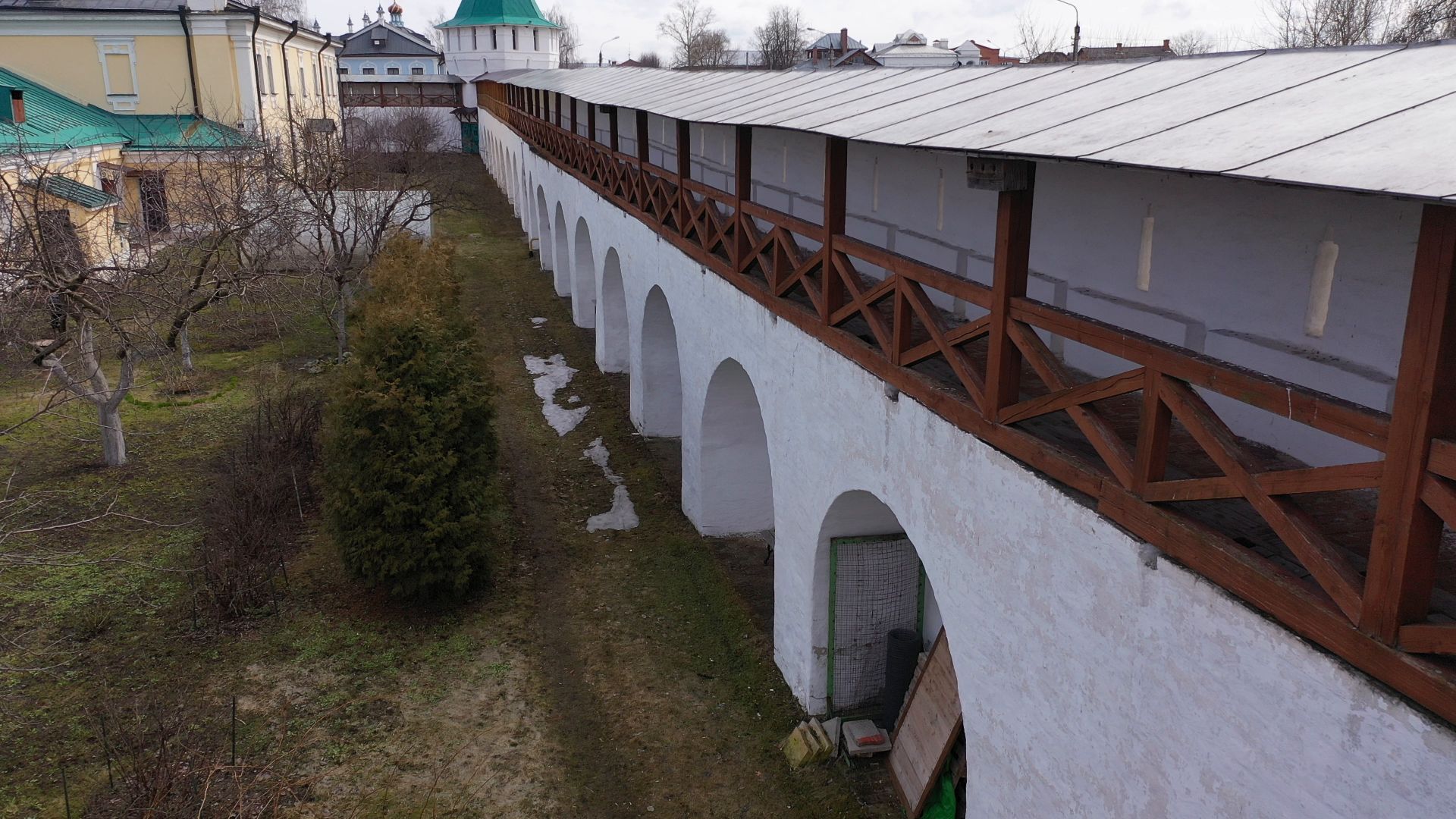 Серпухов, монастырь, культура,видео с коптера,