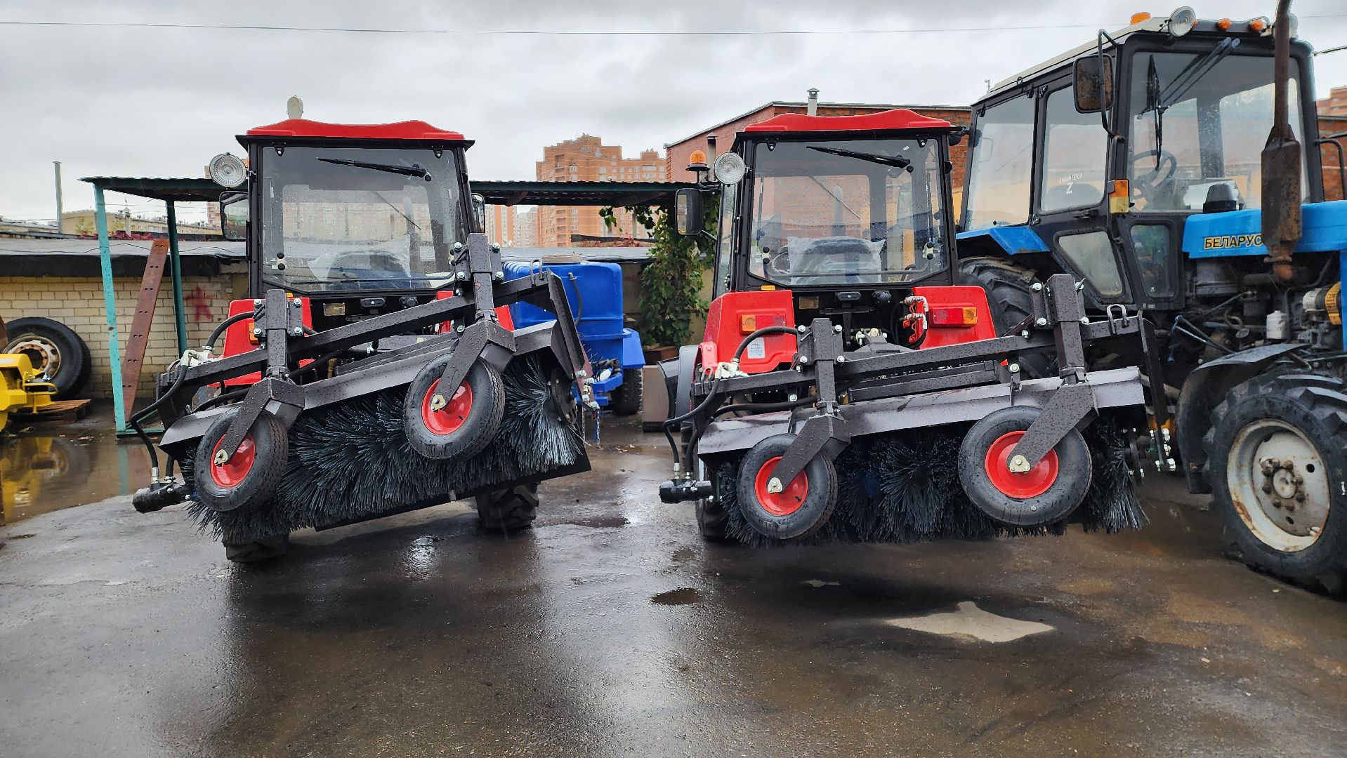 подготовка к зиме, коммунальная техника,