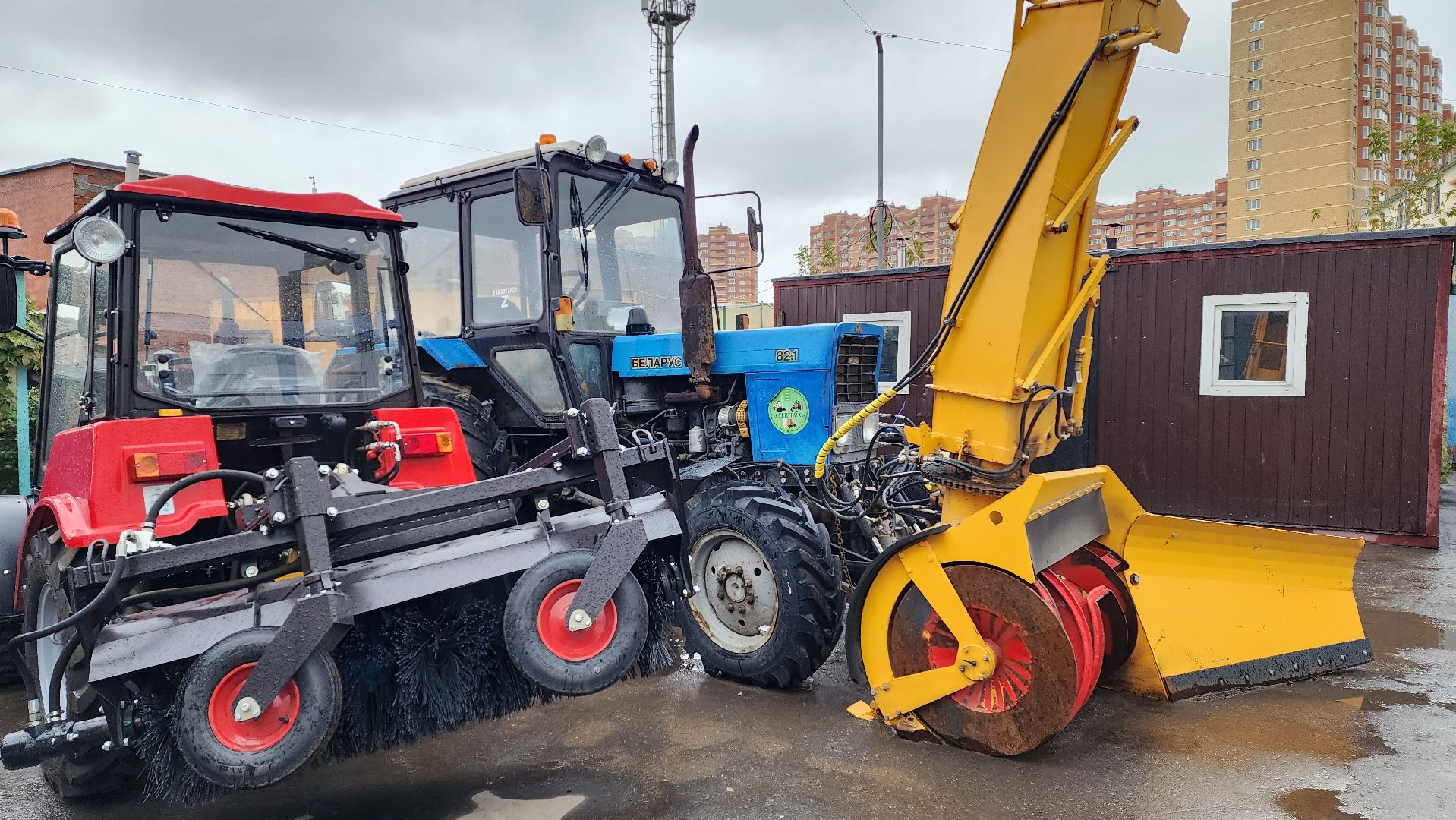 подготовка к зиме, коммунальная техника,