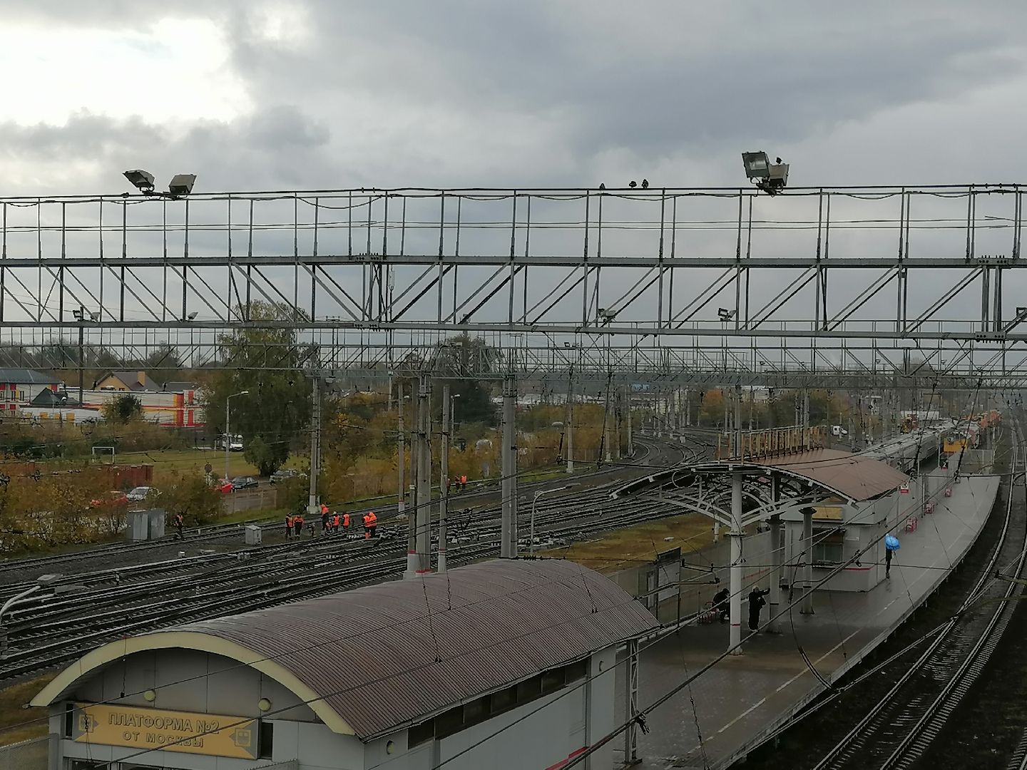 железная дорога,