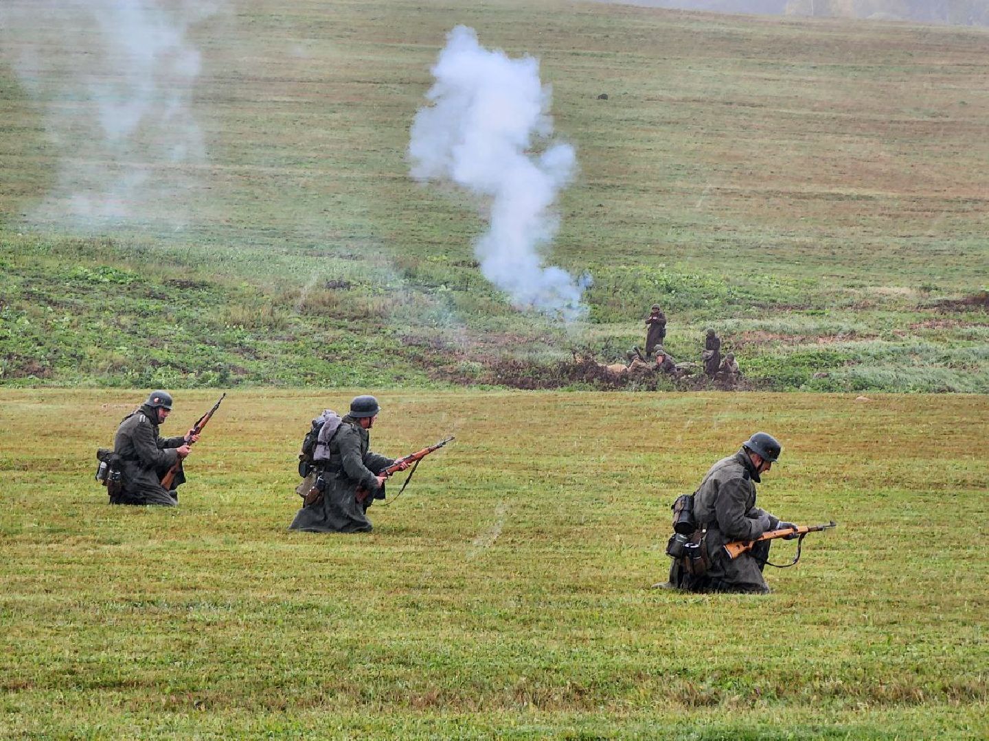 можайск, можайский городской округ, подмосковье, реконструкция, великая отечественная война, немецкая армия, Красная армия, солдаты, боевое искусство, Можайская линия обороны,