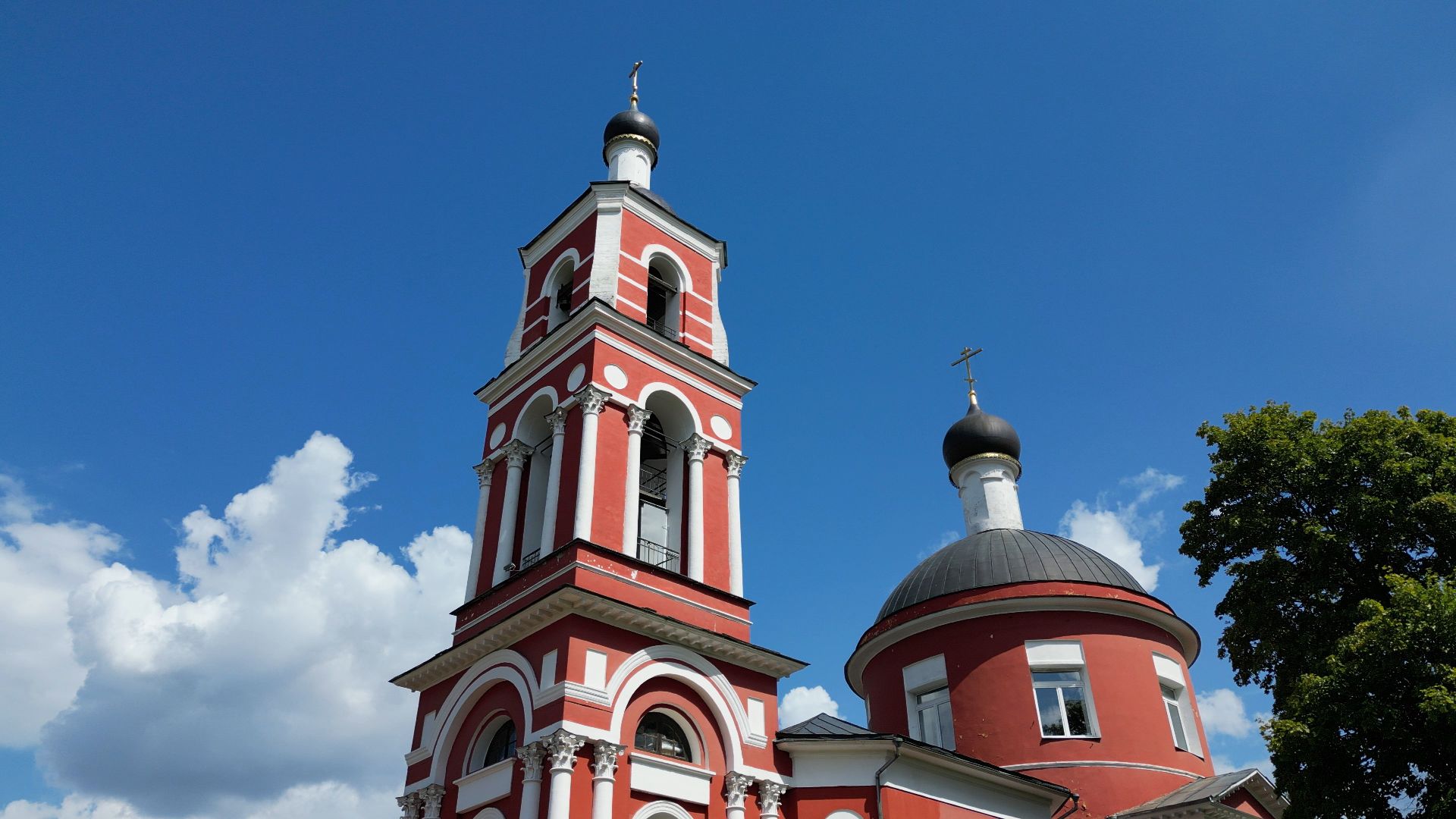 храм, лыткарино, петропавловский,видео с коптера,